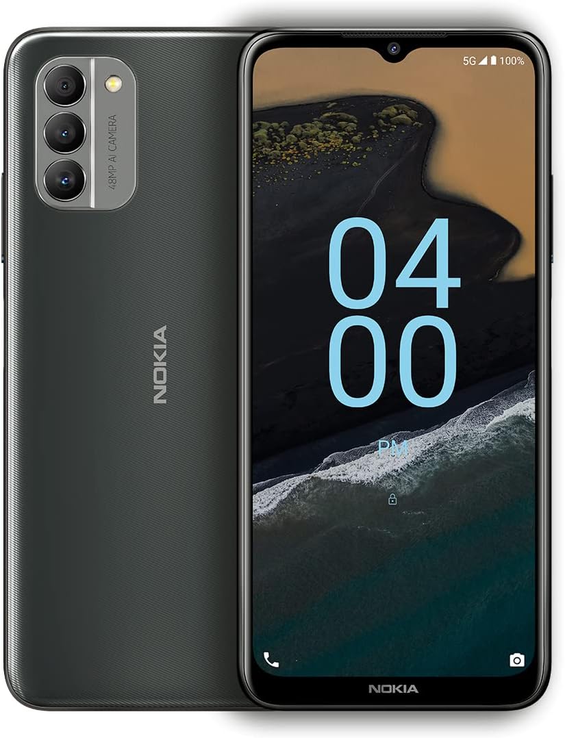 Nokia G400 5G | Verizon, AT&T, T-Mobile | Android 12 | Unlocked Smartphone | 3-Day Battery | US Version | 4/64GB | 6.58-Inch Screen | 48MP Triple Camera | Meteor Grey Nokia G400 5G | Verizon, AT&T, T-Mobile | Android 12 | Unlocked Smartphone | 3-Day Battery | US Version | 4/64GB | 6.58-Inch Screen | 48MP Triple Camera | Meteor Grey