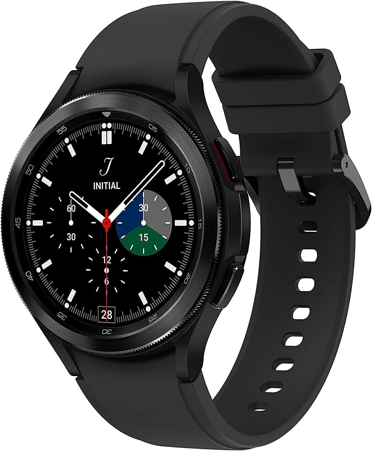 Samsung Electronics Galaxy Watch 4 Classic 46mm Smartwatch with ECG Monitor Tracker for Health Fitness Running Sleep Cycles GPS Fall Detection Bluetooth US Version, Black (Renewed) Samsung Electronics Galaxy Watch 4 Classic 46mm Smartwatch with ECG Monitor Tracker for Health Fitness Running Sleep Cycles GPS Fall Detection Bluetooth US Version, Black (Renewed)
