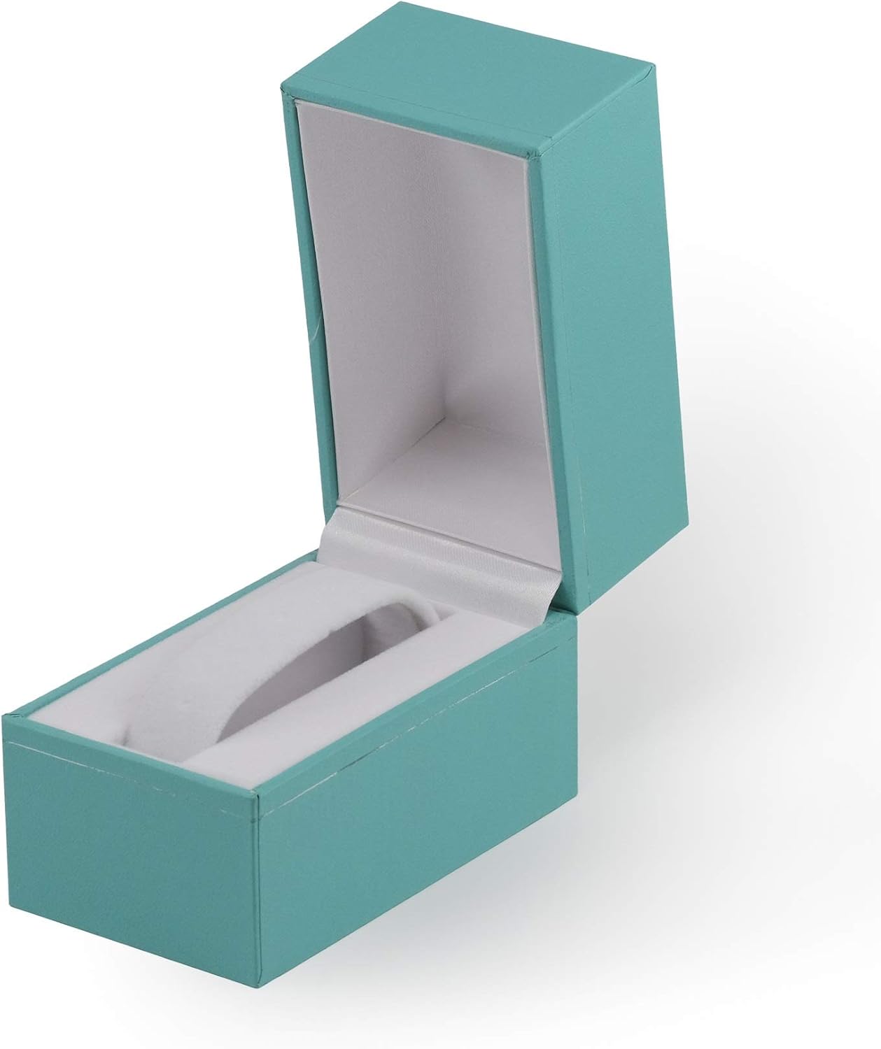888 Display USA Ultra Elegant Teal Blue Bangle Jewelry Box – Bangle or Watch Box Aqua Blue hinged Watch Gift Box 888 Display USA Ultra Elegant Teal Blue Bangle Jewelry Box – Bangle or Watch Box Aqua Blue hinged Watch Gift Box