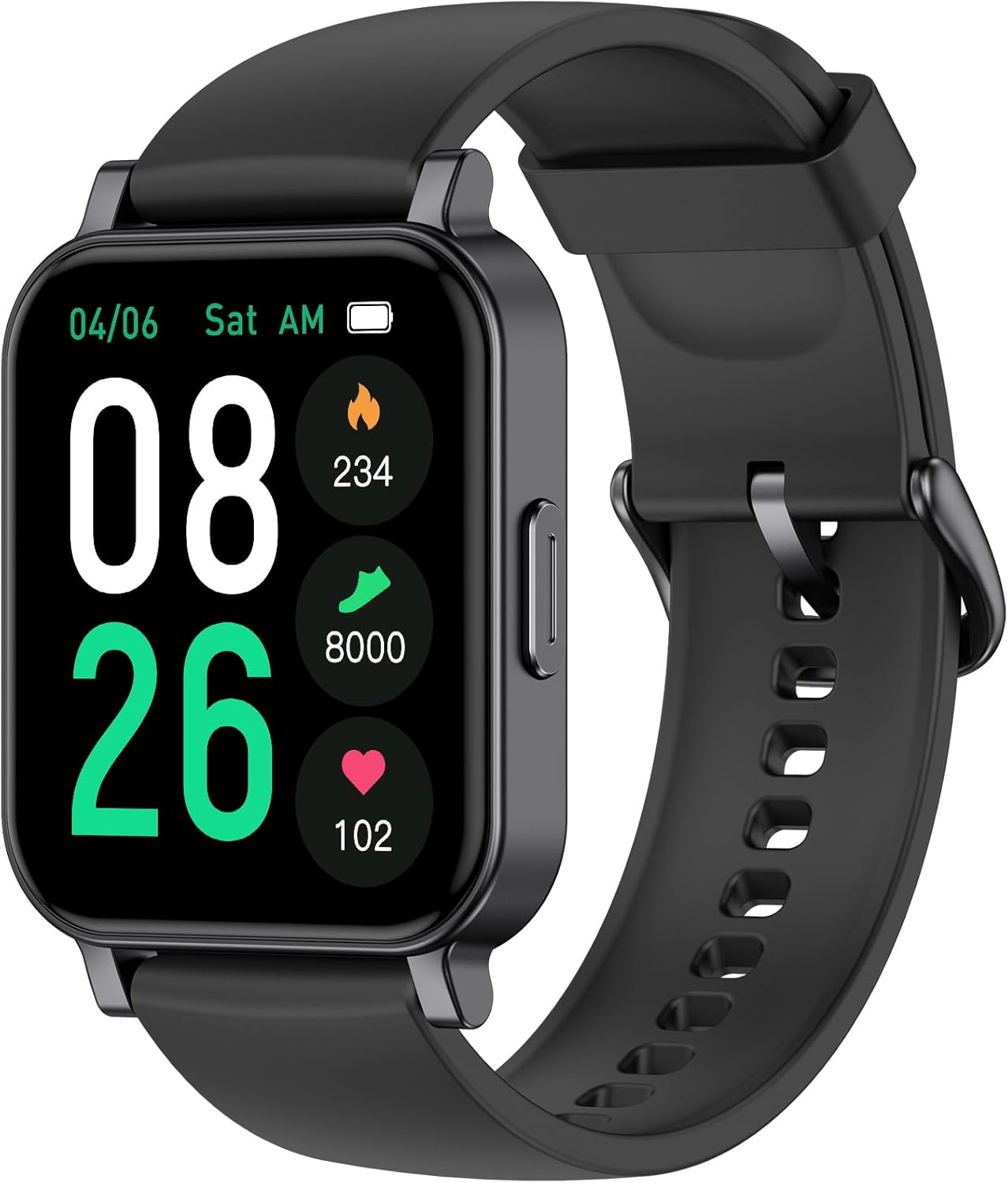 EURANS Smart Watch 41mm, Full Touchscreen Smartwatch, Fitness Tracker with Heart Rate Monitor & SpO2, IP68 Waterproof Pedometer Watch for Women Men Compatible with iOS & Android Phones EURANS Smart Watch 41mm, Full Touchscreen Smartwatch, Fitness Tracker with Heart Rate Monitor & SpO2, IP68 Waterproof Pedometer Watch for Women Men Compatible with iOS & Android Phones