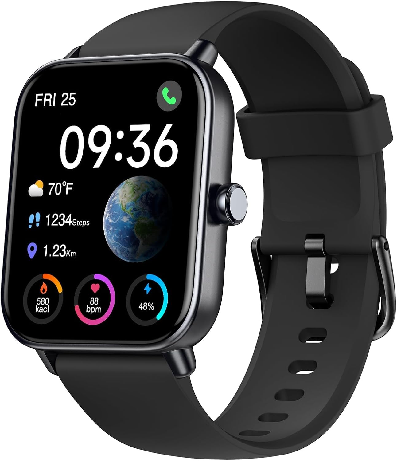 ENOMIR Smart Watch for Women Men with Bluetooth Call,Smartwatch with Alexa Built-in,Heart Rate SpO2 Sleep Monitor,5ATM Waterproof,Step Calorie Activity Trackers and Smartwatches for iOS&Android Phones ENOMIR Smart Watch for Women Men with Bluetooth Call,Smartwatch with Alexa Built-in,Heart Rate SpO2 Sleep Monitor,5ATM Waterproof,Step Calorie Activity Trackers and Smartwatches for iOS&Android Phones