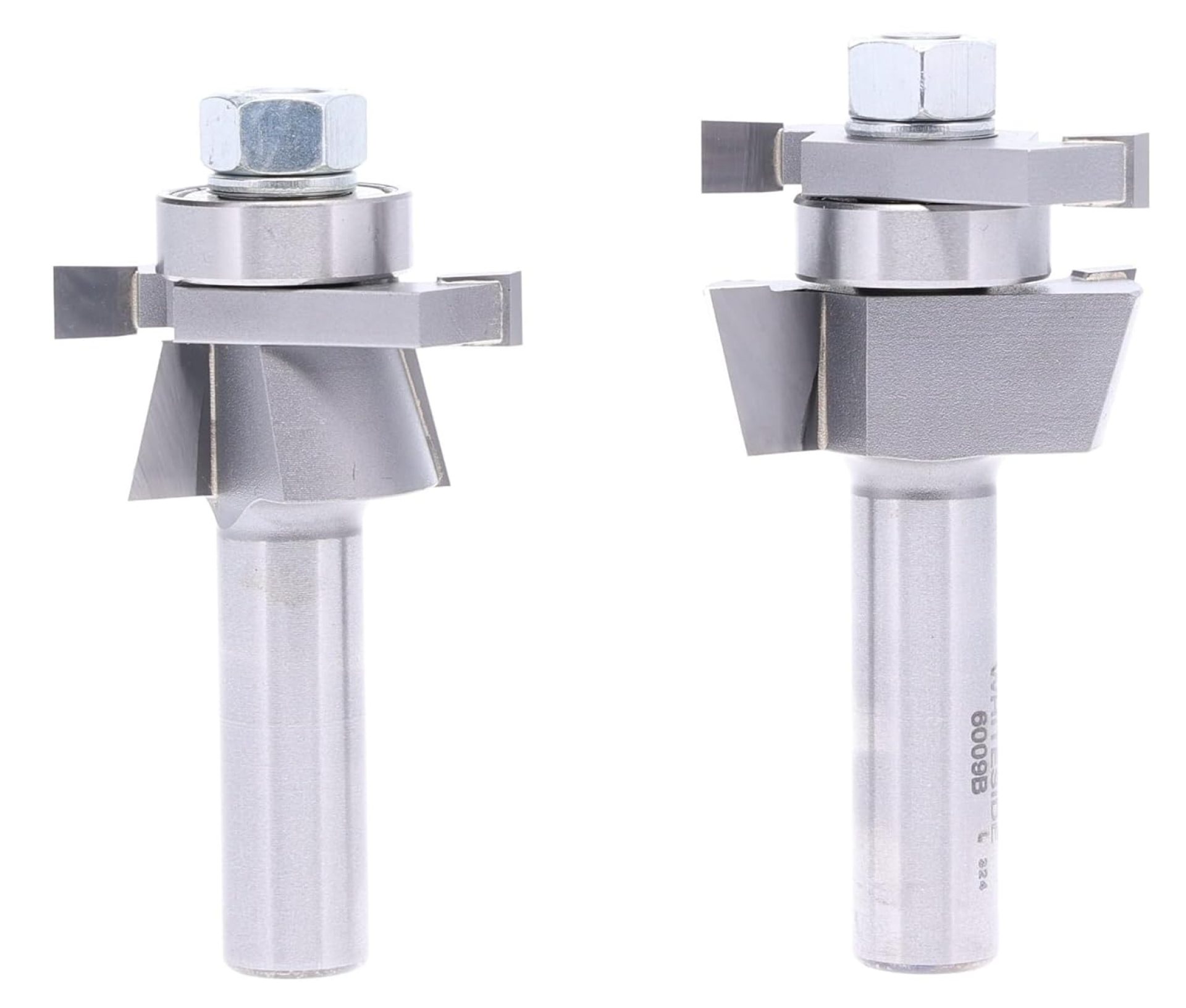 Whiteside 6009 15° Shaker Cabinet Door Router Bit Set, 1/2″ Shank, for 1/4″ Panels, 2-Piece Whiteside 6009 15° Shaker Cabinet Door Router Bit Set, 1/2″ Shank, for 1/4″ Panels, 2-Piece
