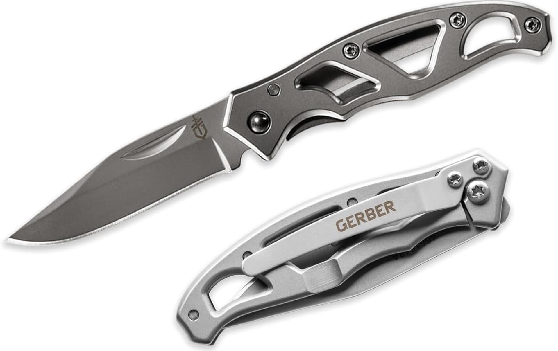 Gerber Gear Paraframe Mini Pocket Knife, 2.2″ Fine Edge Small EDC Folding Knife with Safety Lock for Everyday Carry, Gifts for Men, Stainless Steel Gerber Gear Paraframe Mini Pocket Knife, 2.2″ Fine Edge Small EDC Folding Knife with Safety Lock for Everyday Carry, Gifts for Men, Stainless Steel