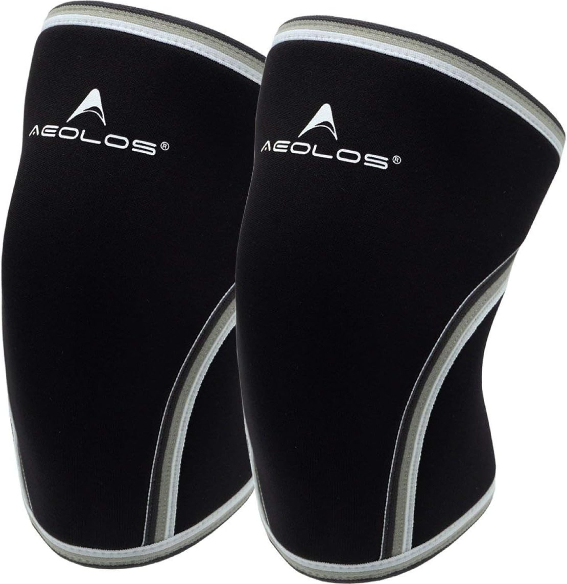 AEOLOS Knee Sleeves (1 Pair),7mm Compression Knee Braces for Heavy-Lifting,Squats,Gym and Other Sports (Small, Black) AEOLOS Knee Sleeves (1 Pair),7mm Compression Knee Braces for Heavy-Lifting,Squats,Gym and Other Sports (Small, Black)