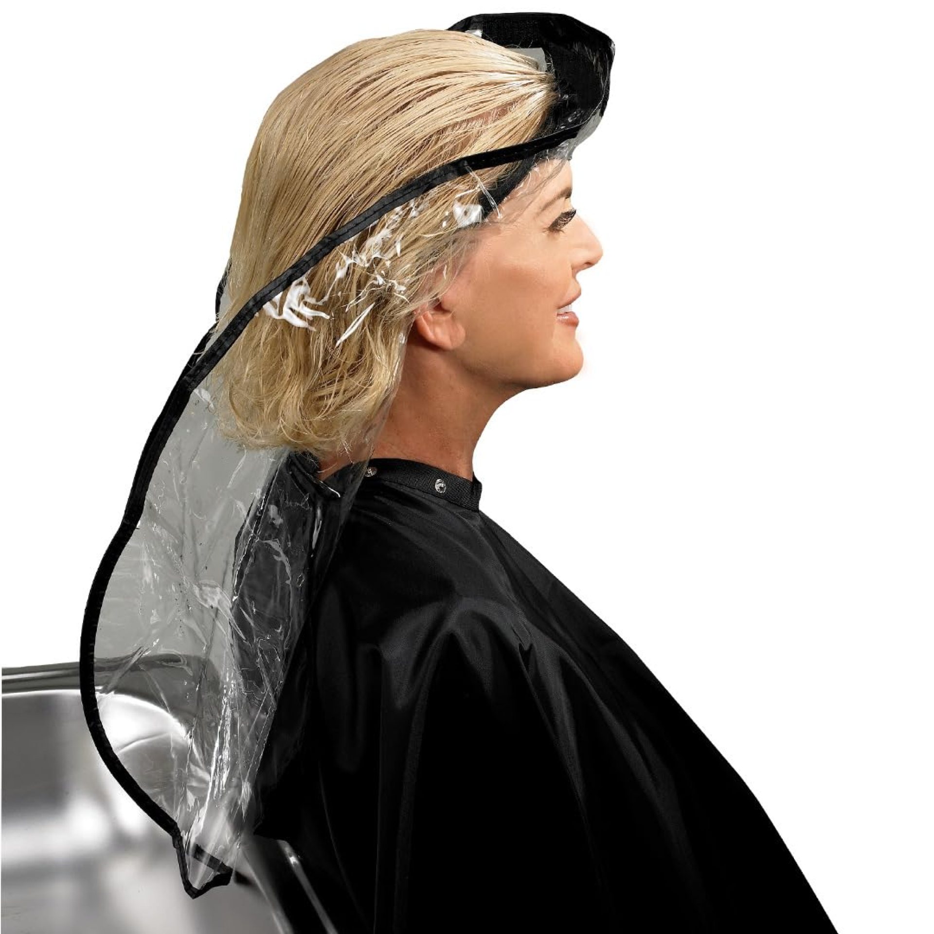 Betty Dain Hair Funnel For Upright Position Washing/Shampooing, Comfortable Alternative for Elderly, Handicapped, or Individuals With Neck Problems, Diverts Water into Bowl or Sink Betty Dain Hair Funnel For Upright Position Washing/Shampooing, Comfortable Alternative for Elderly, Handicapped, or Individuals With Neck Problems, Diverts Water into Bowl or Sink