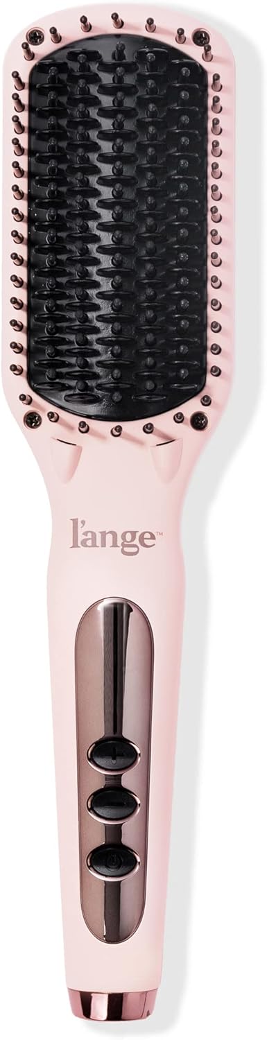 L’ANGE HAIR Le Vite Straightening Brush | Heated Straightener Flat Iron for Smooth, Anti Frizz Hair | Dual-Voltage Electric Brush Straightener | Hot Brush for Styling L’ANGE HAIR Le Vite Straightening Brush | Heated Straightener Flat Iron for Smooth, Anti Frizz Hair | Dual-Voltage Electric Brush Straightener | Hot Brush for Styling
