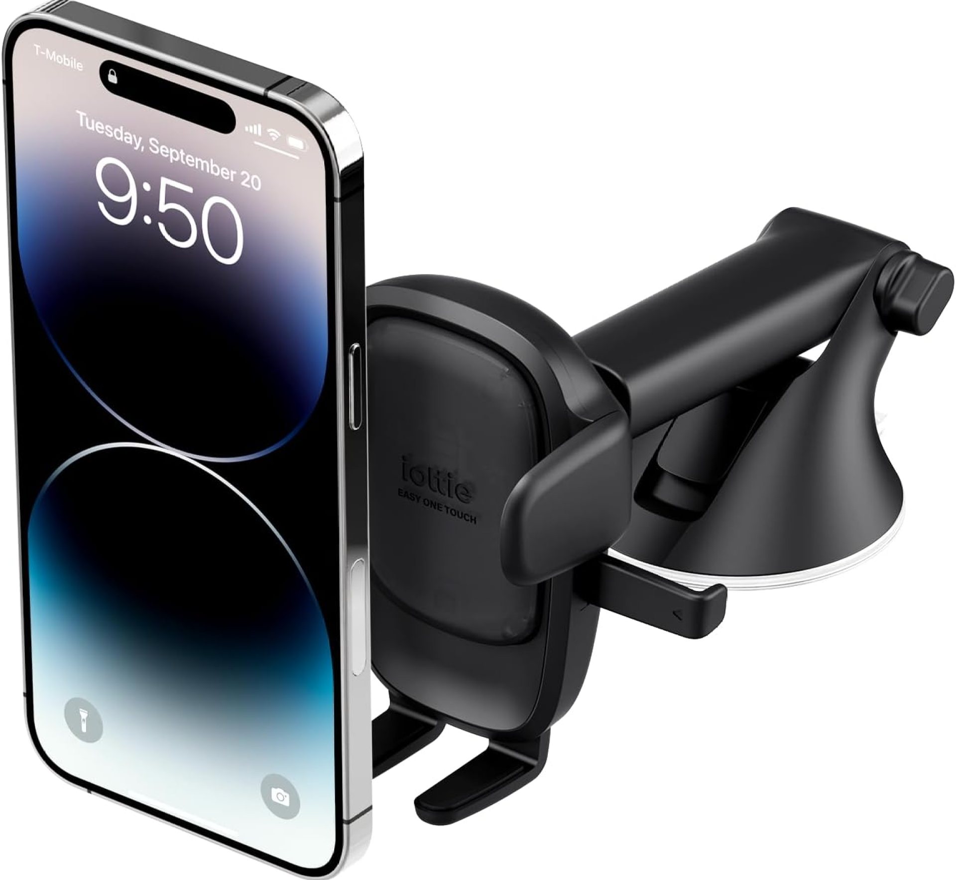 iOttie Easy One Touch 6 Universal Car Mount Dashboard & Windshield Suction Cup Phone Holder for iPhone Samsung, Google, All Smartphones iOttie Easy One Touch 6 Universal Car Mount Dashboard & Windshield Suction Cup Phone Holder for iPhone Samsung, Google, All Smartphones