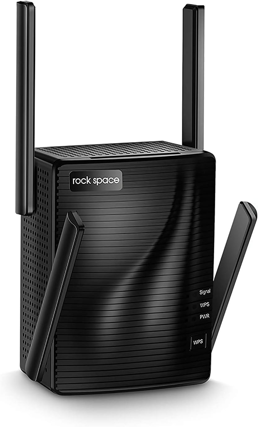 rockspace WiFi Extenders Signal Booster for Home, 2100 Mbps, WiFi Range Extender, WiFi Repeater, Wireless Extender for Home, 5G&2.4G Dual Band, Gigabit Port&WPS Button, 360 Degree Full Coverage rockspace WiFi Extenders Signal Booster for Home, 2100 Mbps, WiFi Range Extender, WiFi Repeater, Wireless Extender for Home, 5G&2.4G Dual Band, Gigabit Port&WPS Button, 360 Degree Full Coverage