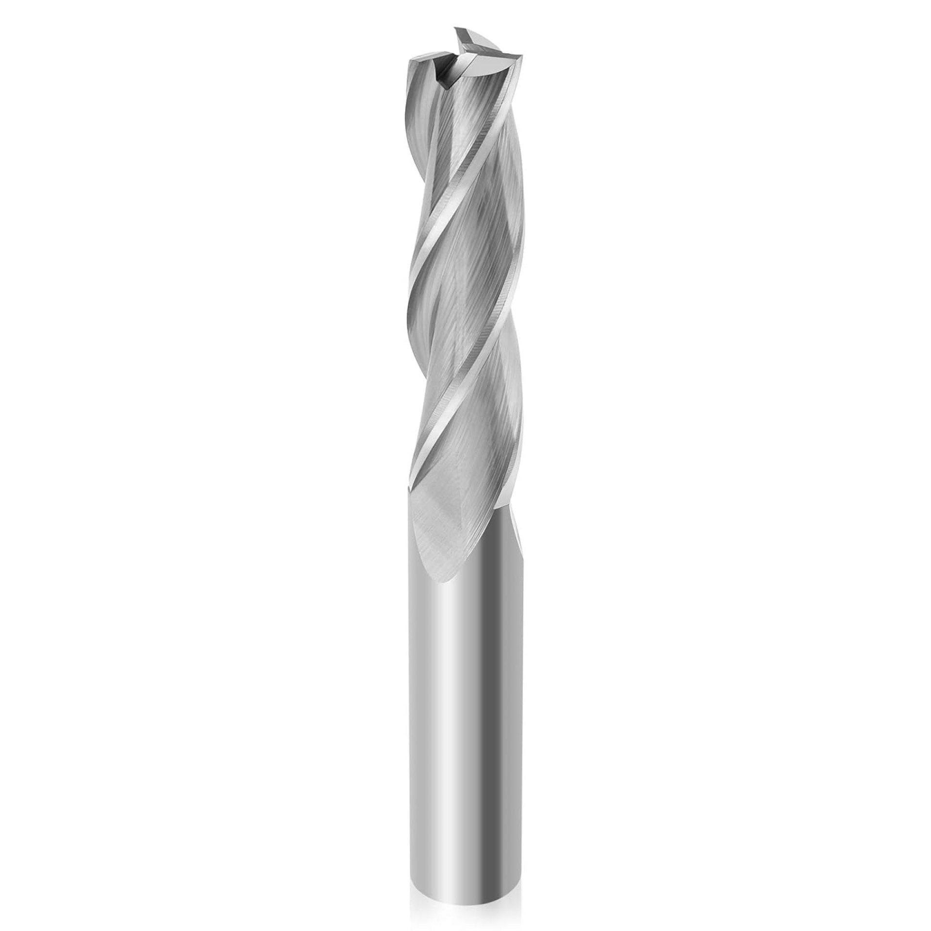 Upcut Spiral Router Bit 3-Flute with 1/2” Shank, Extra Long (4 inch), 1/2” Cutting Diameter, 2” Cutting Length, Carbide CNC Router Bits End Mill for Wood Mortises Carving Engraving Upcut Spiral Router Bit 3-Flute with 1/2” Shank, Extra Long (4 inch), 1/2” Cutting Diameter, 2” Cutting Length, Carbide CNC Router Bits End Mill for Wood Mortises Carving Engraving