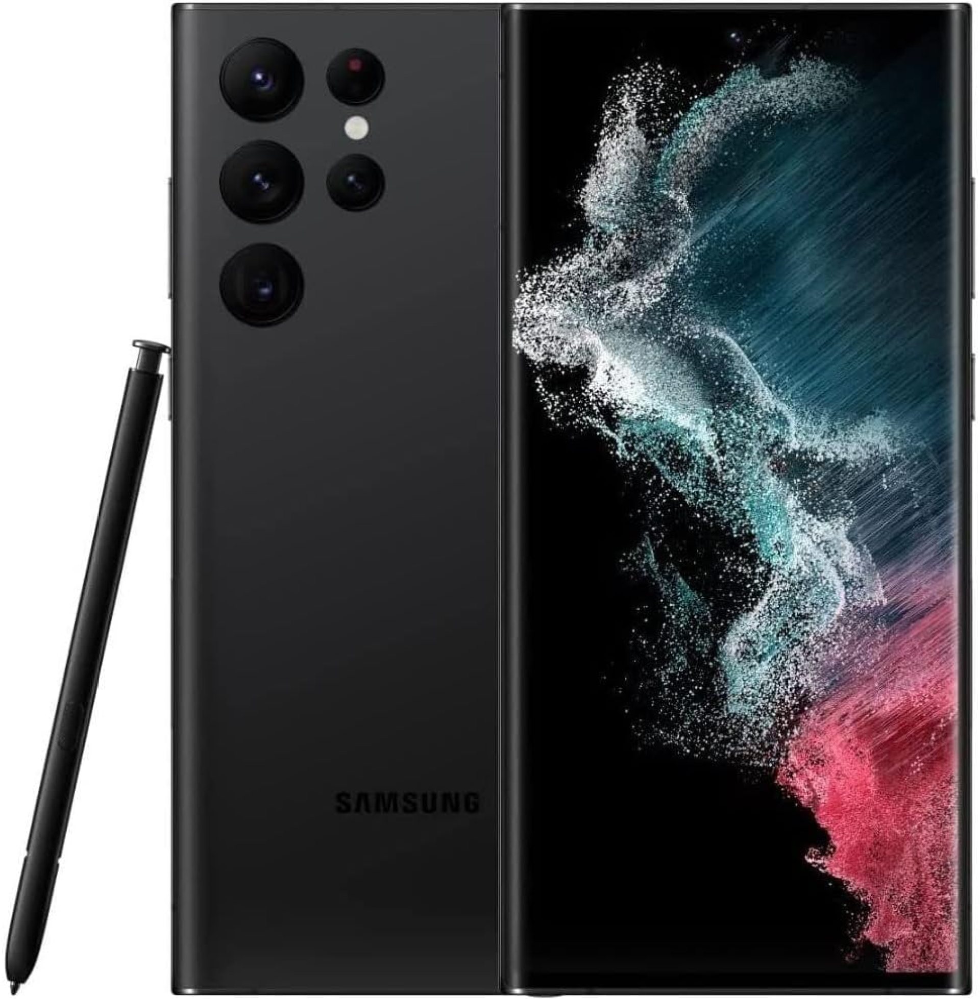 Samsung Galaxy S22 Ultra 5G Factory Unlocked Android Smartphone, 256GB, 8K Camera, 120Hz Refresh Rate, S Pen, Long Battery Life, Fast Processor, US Version, Phantom Black Samsung Galaxy S22 Ultra 5G Factory Unlocked Android Smartphone, 256GB, 8K Camera, 120Hz Refresh Rate, S Pen, Long Battery Life, Fast Processor, US Version, Phantom Black