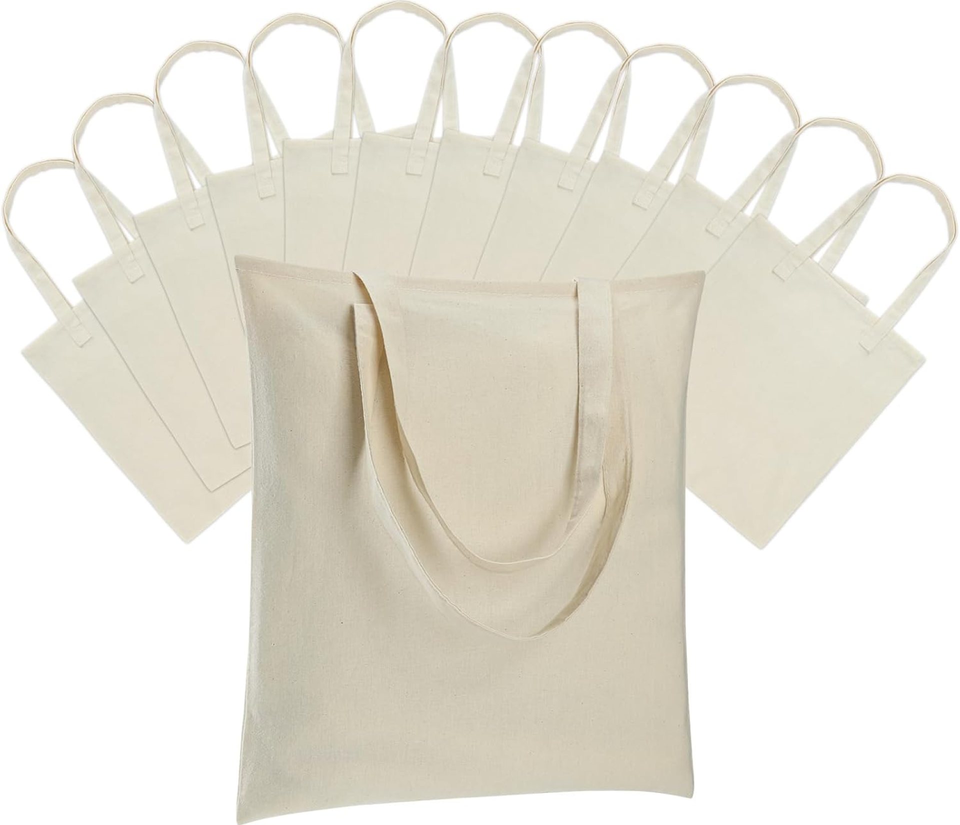 12 Pack Canvas Tote Bag – Lightweight Thin Tote Bags Bulk Blank Shopping Reusable Grocery Bags for DIY Gift Sublimation Activity – Beige 12 Pack Canvas Tote Bag – Lightweight Thin Tote Bags Bulk Blank Shopping Reusable Grocery Bags for DIY Gift Sublimation Activity – Beige