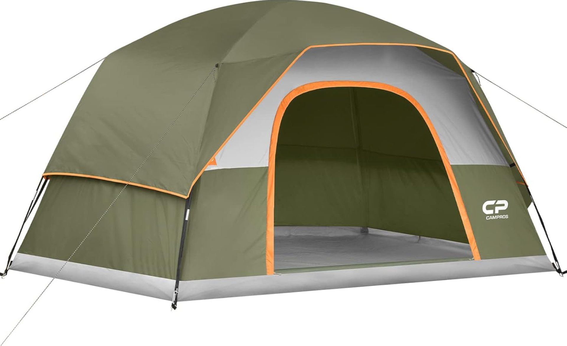CAMPROS CP Tent 3/4/6/8 Person Camping Tents, Waterproof Windproof Family Dome Tent with Rainfly, Large Mesh Windows, Wider Door, Easy Setup, Portable with Carry Bag CAMPROS CP Tent 3/4/6/8 Person Camping Tents, Waterproof Windproof Family Dome Tent with Rainfly, Large Mesh Windows, Wider Door, Easy Setup, Portable with Carry Bag