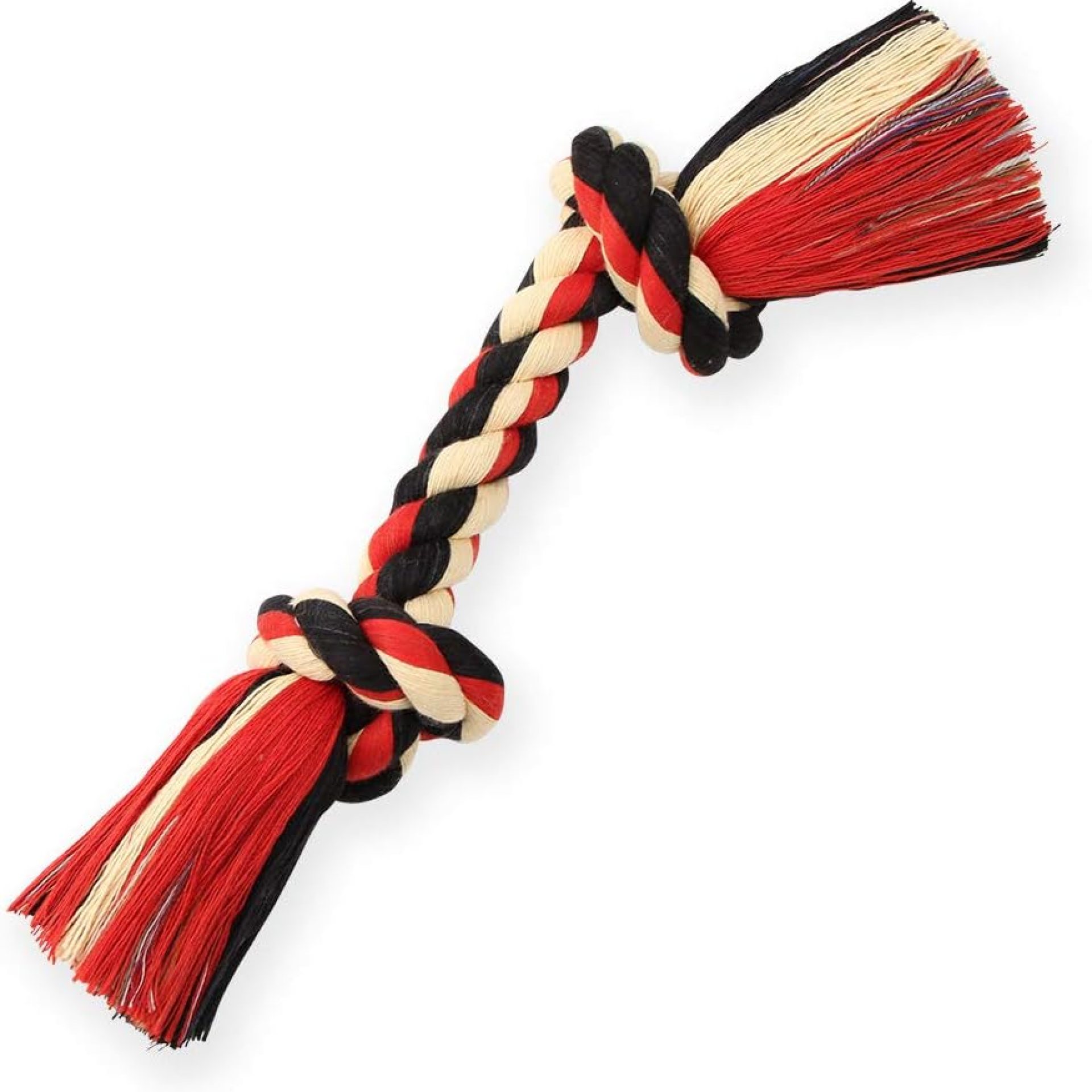 Mammoth Pet Products Flossy Chews Cottonblend Color Rope Bone, Medium, 12-Inch,MultiColored,20004V Mammoth Pet Products Flossy Chews Cottonblend Color Rope Bone, Medium, 12-Inch,MultiColored,20004V