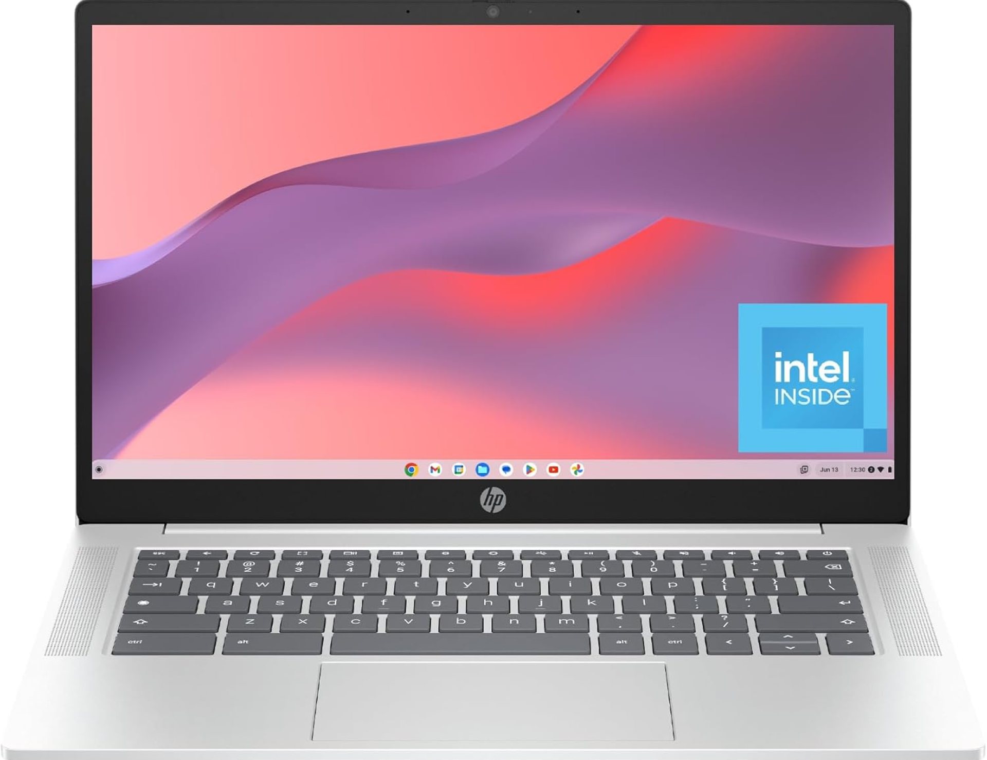 HP Chromebook 14 inch Laptop, FHD Display, Intel N100, 4 GB RAM, 64 GB eMMC, Intel UHD Graphics, Chrome OS 14a-nf0009nr (2024) HP Chromebook 14 inch Laptop, FHD Display, Intel N100, 4 GB RAM, 64 GB eMMC, Intel UHD Graphics, Chrome OS 14a-nf0009nr (2024)