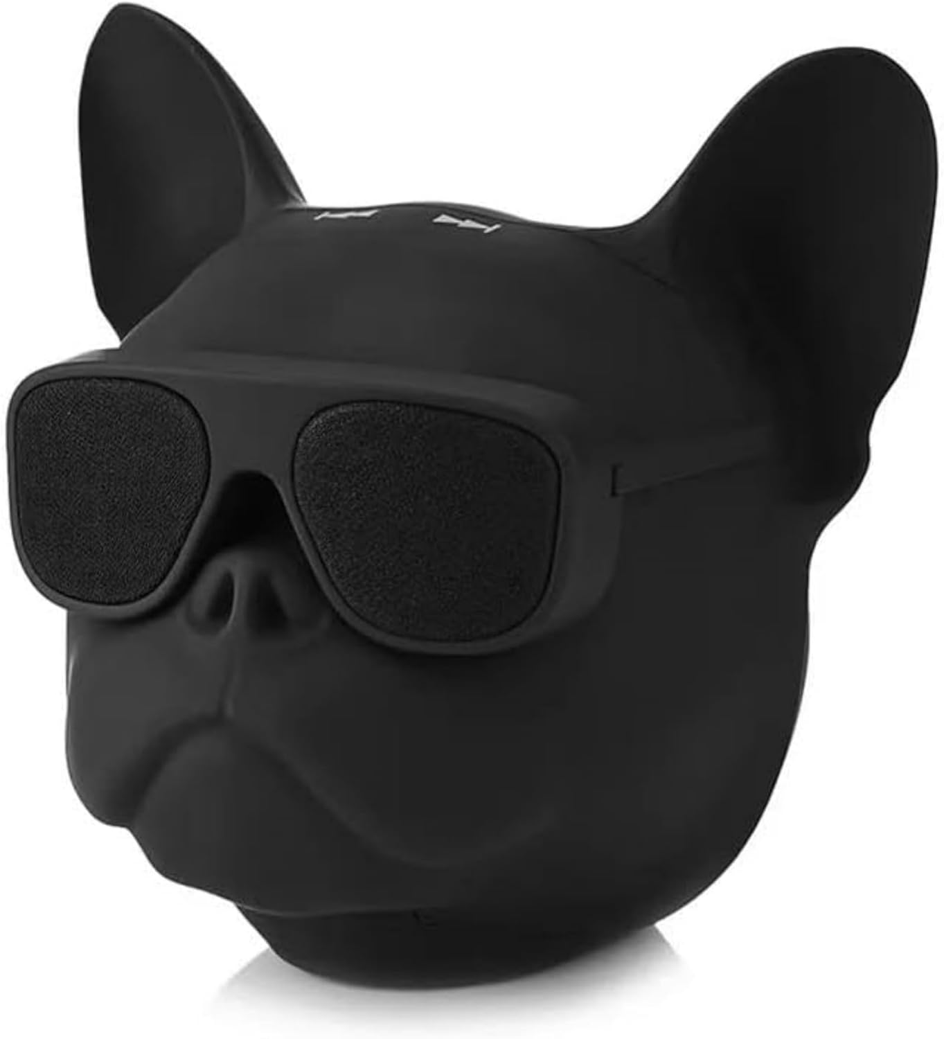Bulldog Wireless Speaker – Portable Bluetooth with Loud Stereo Sound, Compact Outdoor Speaker for Camping & Travel | Audio Gift for Home, Cute Companion Design(Matte Black) Bulldog Wireless Speaker – Portable Bluetooth with Loud Stereo Sound, Compact Outdoor Speaker for Camping & Travel | Audio Gift for Home, Cute Companion Design(Matte Black)