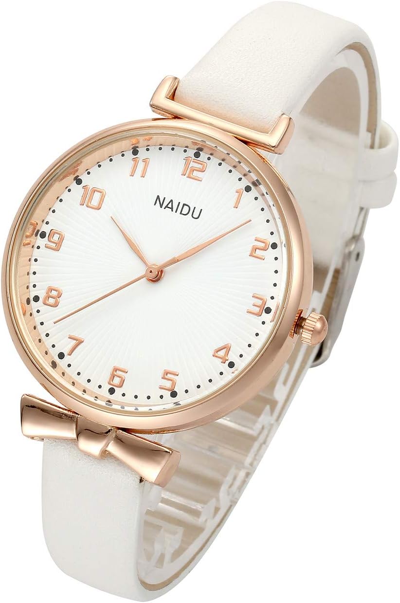 Top Plaza Womens Ladies Classic Simple Leather Analog Quartz Wrist Watch Rose Gold Case Arabic Numerals Casual Dress Watches Top Plaza Womens Ladies Classic Simple Leather Analog Quartz Wrist Watch Rose Gold Case Arabic Numerals Casual Dress Watches