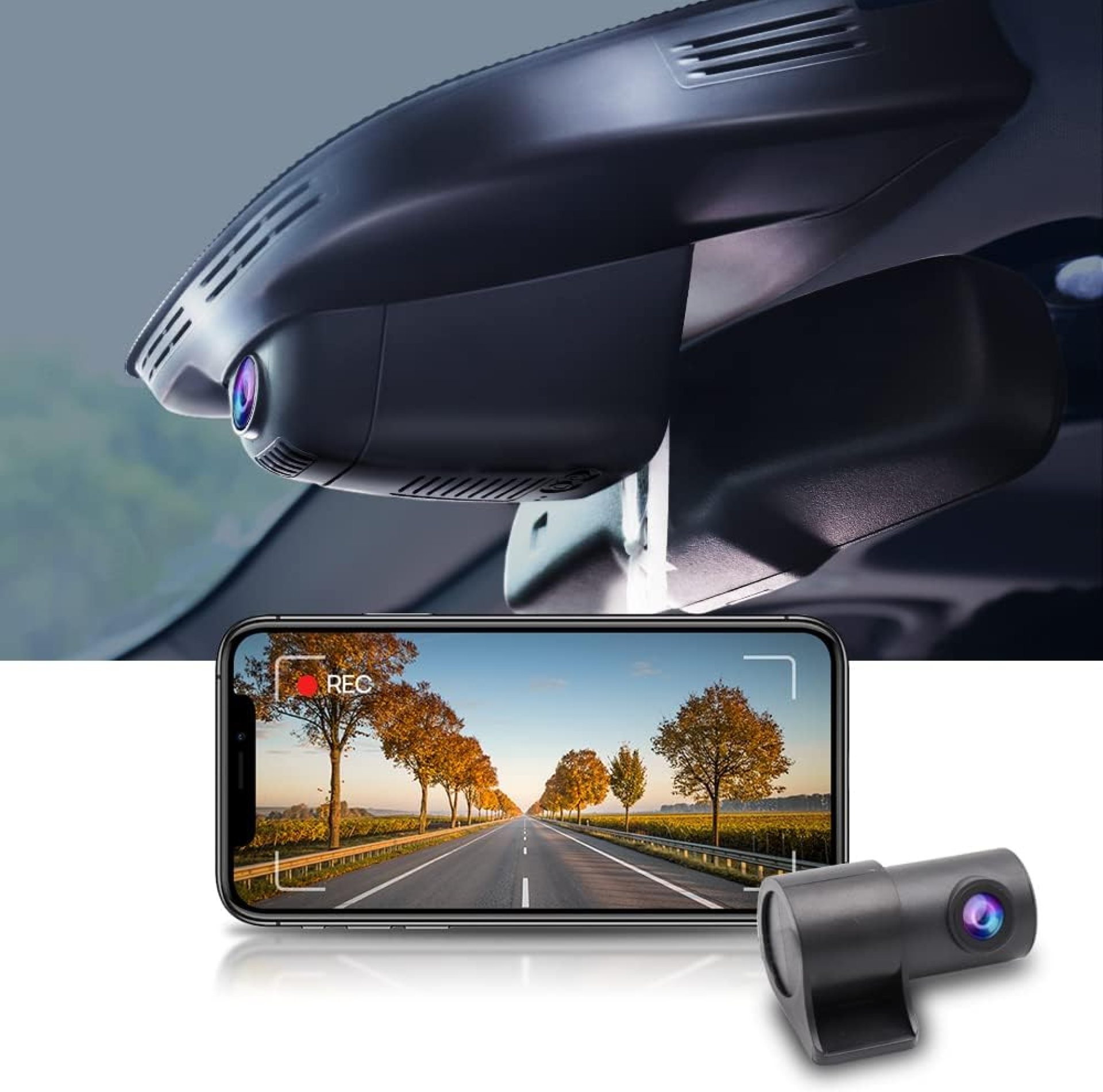 Fitcamx Front 4K+Rear 1080P Dash Cam Suitable for Alfa Romeo Giulia & Stelvio 2017-2024, Integrated OEM Look, Built-in WiFi & APP, Dual HD Video, Loop Recording, Parking Mode, Easy to Set, 128GB Card Fitcamx Front 4K+Rear 1080P Dash Cam Suitable for Alfa Romeo Giulia & Stelvio 2017-2024, Integrated OEM Look, Built-in WiFi & APP, Dual HD Video, Loop Recording, Parking Mode, Easy to Set, 128GB Card