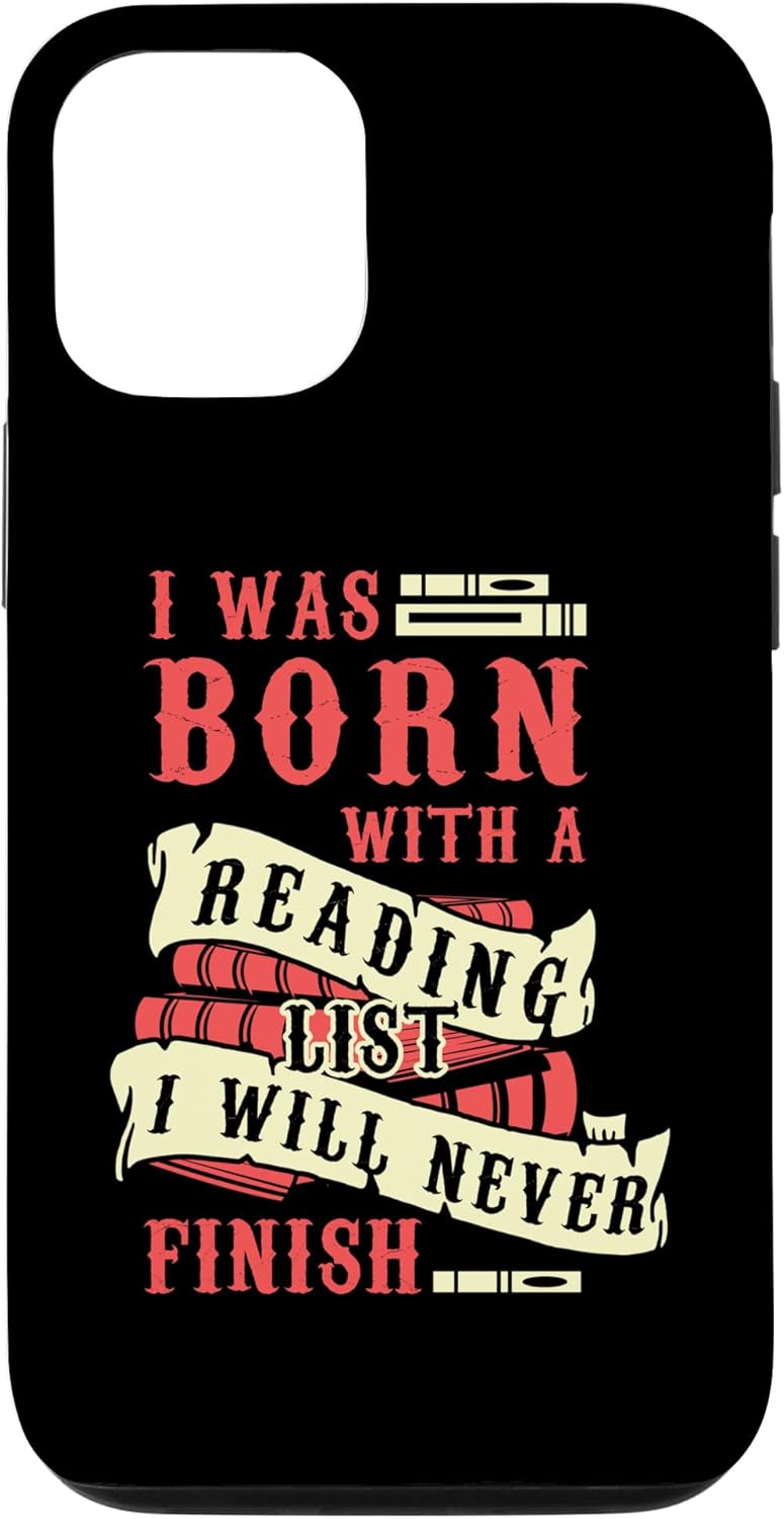 iPhone 13 Reading List Books Bookworm Read Literature Library Nerd Case iPhone 13 Reading List Books Bookworm Read Literature Library Nerd Case