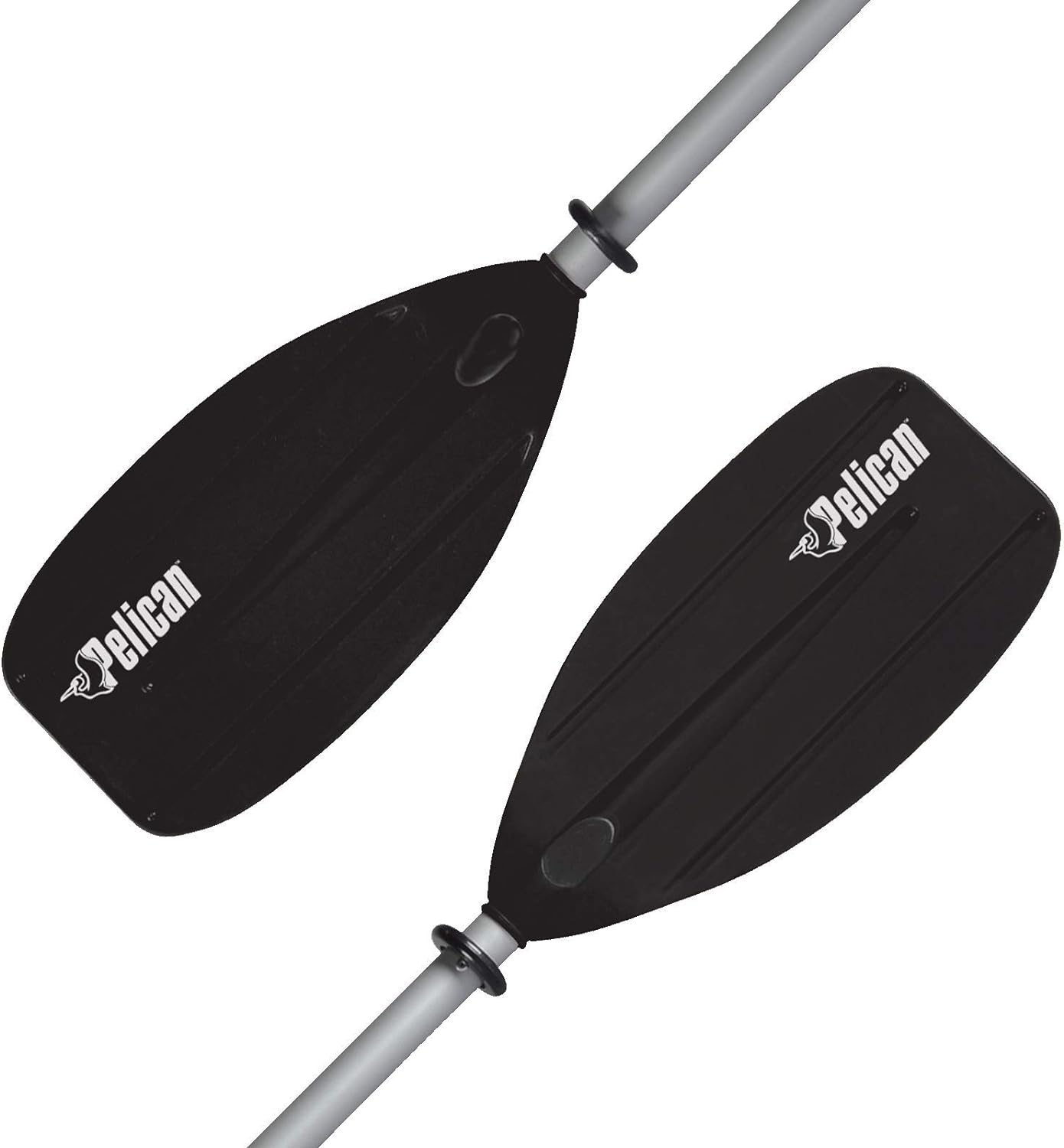 Pelican Junior Kid Kayak Paddle – Youth 2 Piece Aluminum & Polypropylene Ribbed Blade – 72 in – Black Pelican Junior Kid Kayak Paddle – Youth 2 Piece Aluminum & Polypropylene Ribbed Blade – 72 in – Black