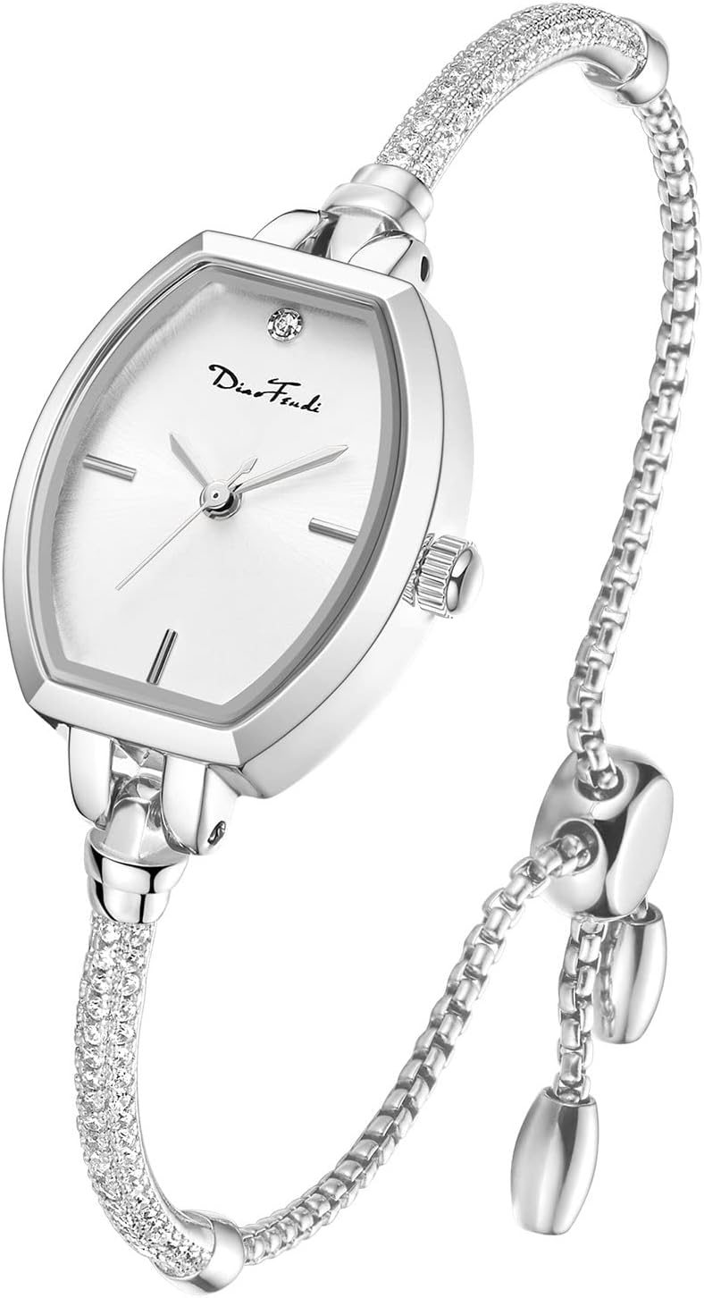 Petite Bracelet Watch for Women, Gifts for Girlfriend Diamond Dress Analog Watch Waterproof Petite Bracelet Watch for Women, Gifts for Girlfriend Diamond Dress Analog Watch Waterproof