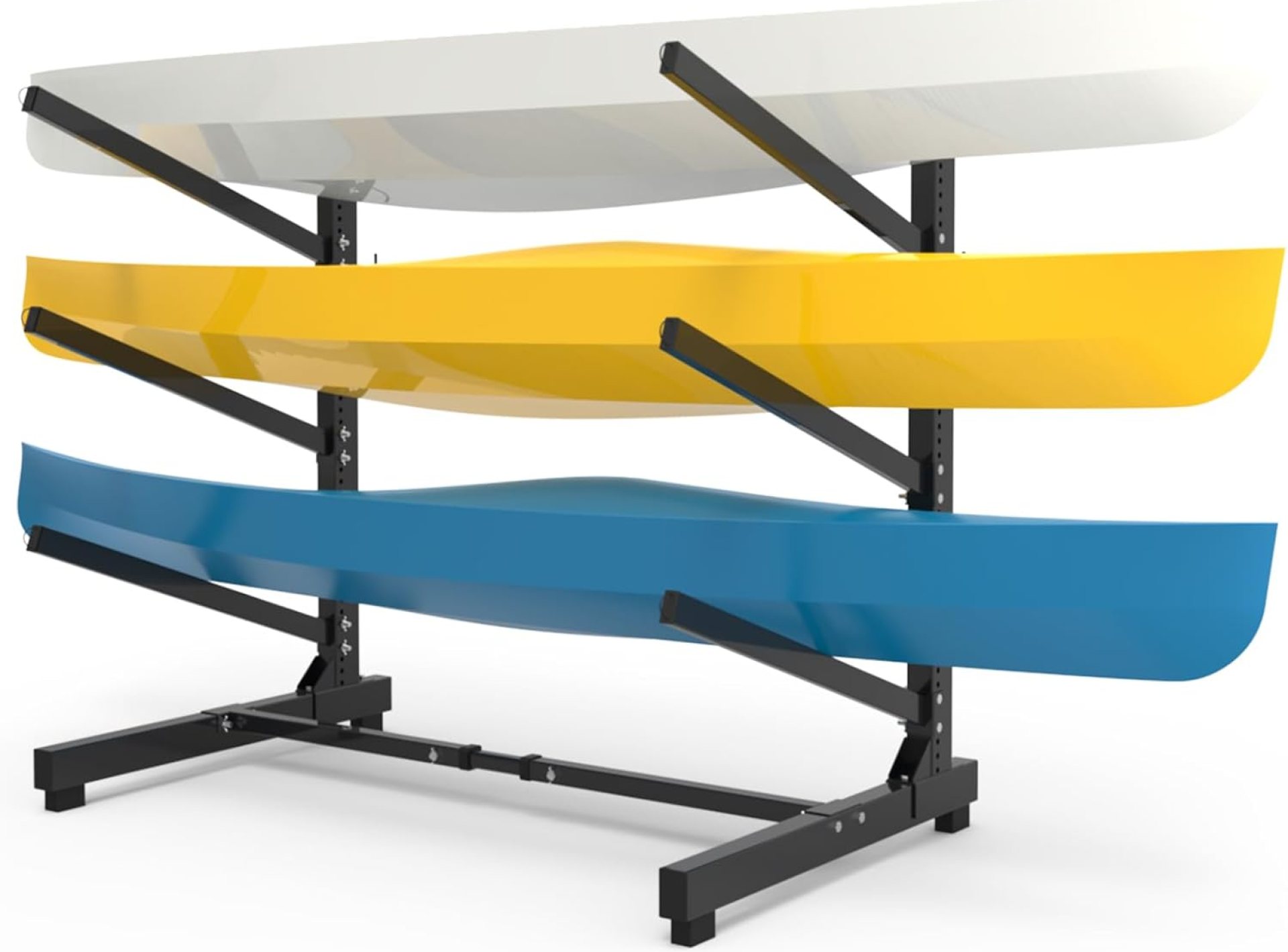 Freestanding Kayak Stand,One-Sided Kayak and Canoe Rack,Heavy Duty Adjustable Kayak Storage Rack,Sup Outdoor Storage Rack,Weatherproof Stand for Indoor, Garage, Shed, Dock Kayak Storage Freestanding Kayak Stand,One-Sided Kayak and Canoe Rack,Heavy Duty Adjustable Kayak Storage Rack,Sup Outdoor Storage Rack,Weatherproof Stand for Indoor, Garage, Shed, Dock Kayak Storage