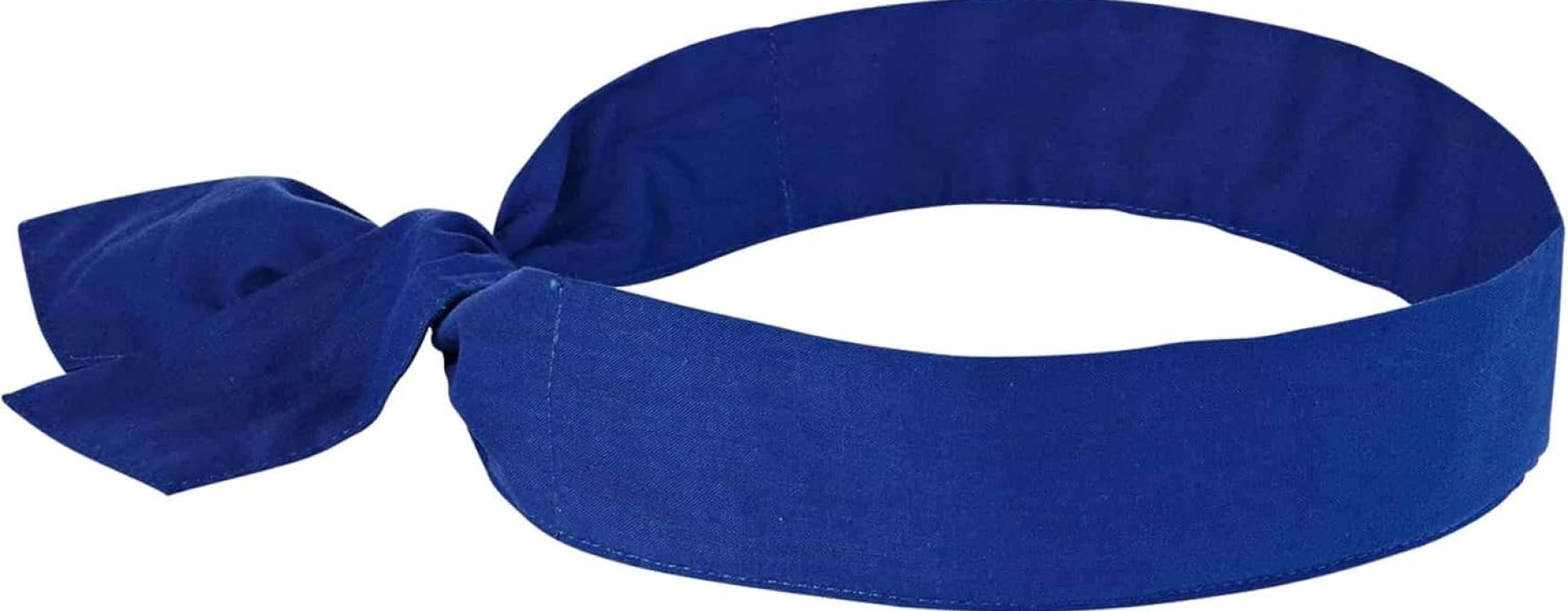 Ergodyne Chill Its 6700 Cooling Bandana, Evaporative Polymer Crystals for Cooling Relief, Tie for Adjustable Fit, Blue Ergodyne Chill Its 6700 Cooling Bandana, Evaporative Polymer Crystals for Cooling Relief, Tie for Adjustable Fit, Blue
