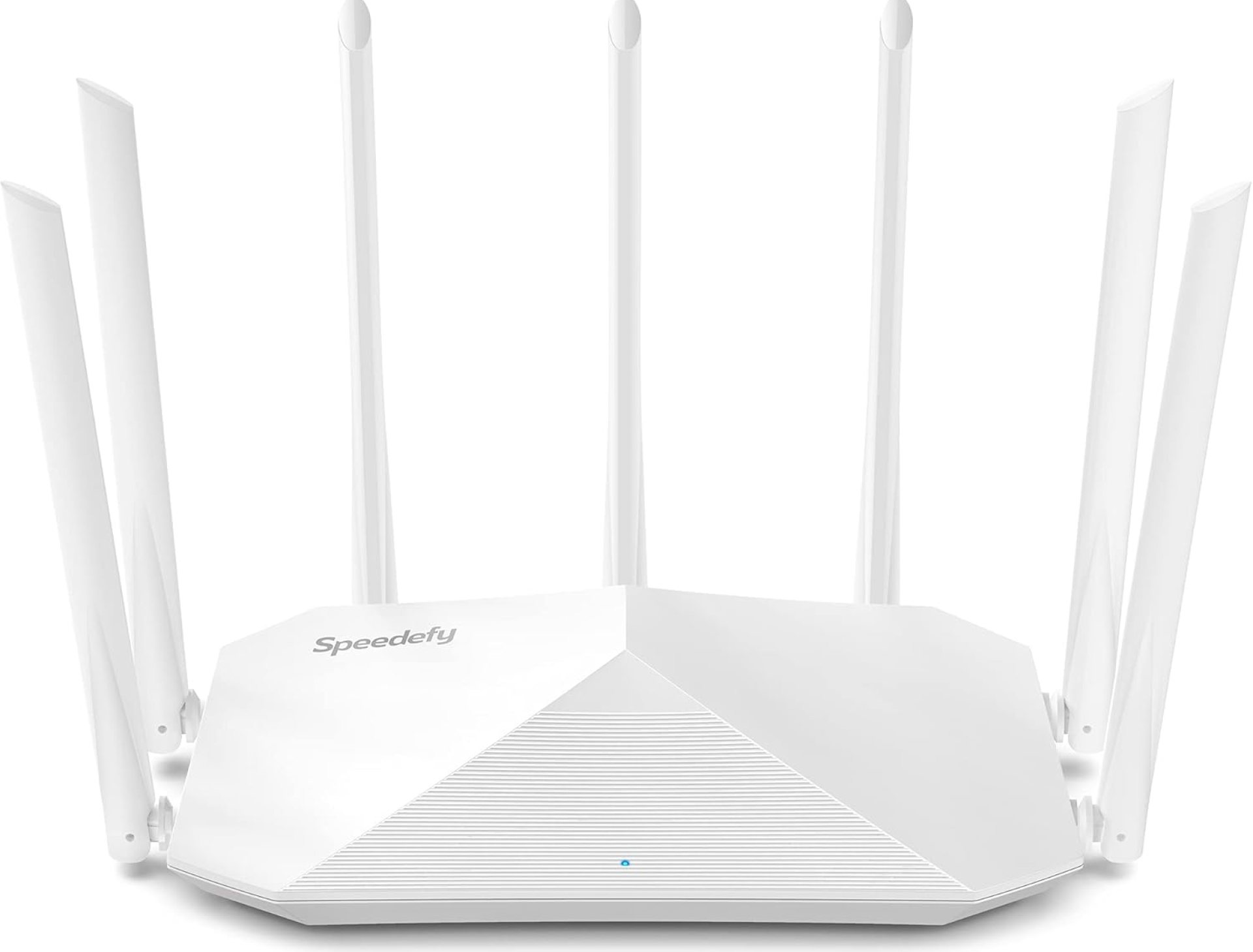Gigabit WiFi Router, Dual Band Smart Wireless Router, Speedefy AC2100 4×4 MU-MIMO & 7 External Antennas for Strong Signal and High Speed, Parental Control, Guest Network, Easy Setup (Model K7W) Gigabit WiFi Router, Dual Band Smart Wireless Router, Speedefy AC2100 4×4 MU-MIMO & 7 External Antennas for Strong Signal and High Speed, Parental Control, Guest Network, Easy Setup (Model K7W)