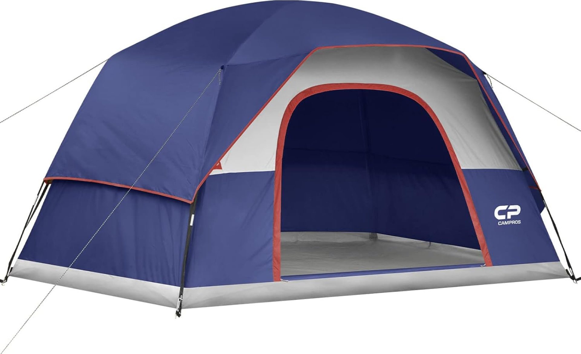 CAMPROS CP Tent 3/4/6/8 Person Camping Tents, Waterproof Windproof Family Dome Tent with Rainfly, Large Mesh Windows, Wider Door, Easy Setup, Portable with Carry Bag CAMPROS CP Tent 3/4/6/8 Person Camping Tents, Waterproof Windproof Family Dome Tent with Rainfly, Large Mesh Windows, Wider Door, Easy Setup, Portable with Carry Bag