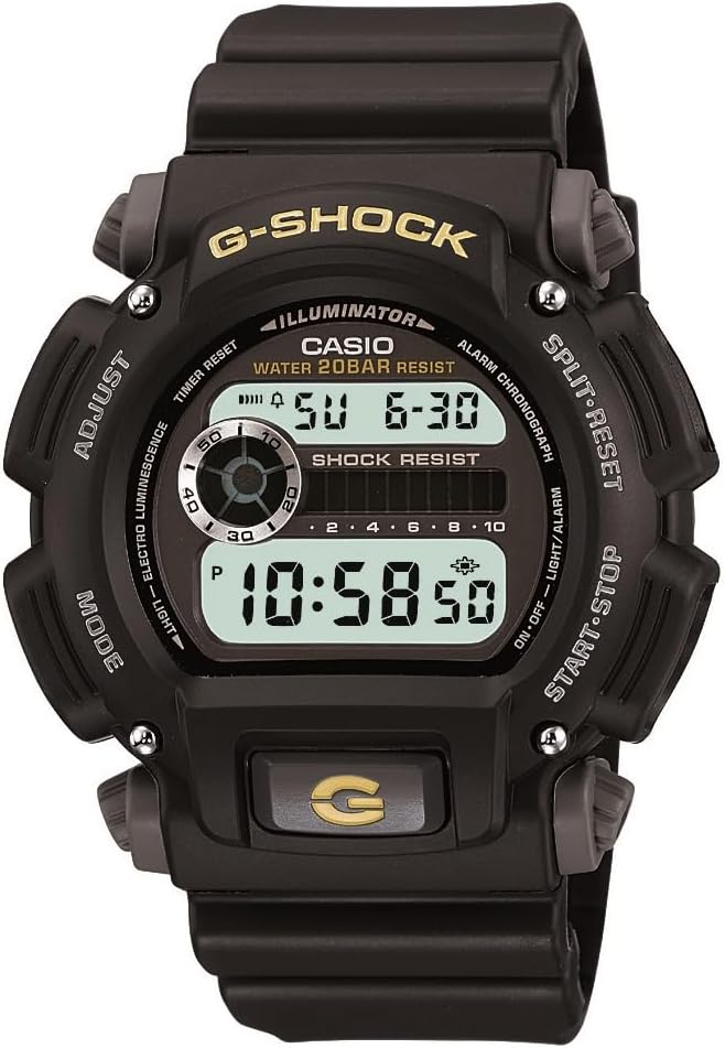 Casio – Mens Blk Digital G-Shock Watch (DW9052-1BCG) Casio – Mens Blk Digital G-Shock Watch (DW9052-1BCG)