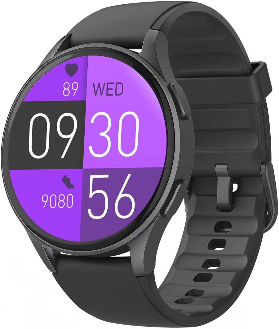 Smart Watch, Built-in Alexa, GPS, HRV, VO2 Max, Sports Tracking, SpO2, Sleep Monitoring, Noise Detection, Notifications 1.43″ AMOLED, Compass, Altimeter (Bluetooth, Black, 46mm) Smart Watch, Built-in Alexa, GPS, HRV, VO2 Max, Sports Tracking, SpO2, Sleep Monitoring, Noise Detection, Notifications 1.43″ AMOLED, Compass, Altimeter (Bluetooth, Black, 46mm)
