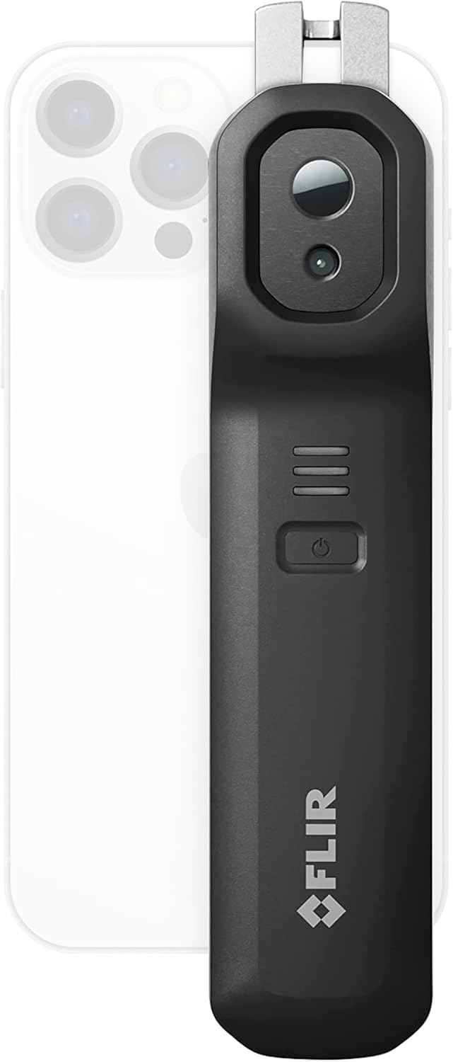 FLIR ONE Edge PRO – Bluetooth Thermal Imaging Camera for Smartphones. High Resolution (160×120) Connects Wirelessly and Compatible with All iOS and Android Devices FLIR ONE Edge PRO – Bluetooth Thermal Imaging Camera for Smartphones. High Resolution (160×120) Connects Wirelessly and Compatible with All iOS and Android Devices