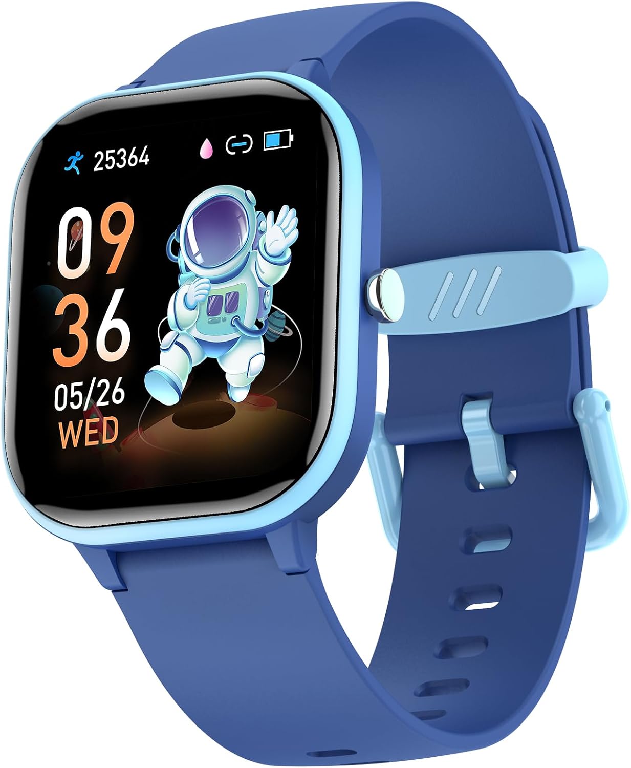ZURURU Kids Smart Watch for Boys Girls Teens, Kids Fitness Tracker Sleep Monitor Step Counter Pedometer Stop Watch Alarm Clock DIY Watch Face Touch Screen ZURURU Kids Smart Watch for Boys Girls Teens, Kids Fitness Tracker Sleep Monitor Step Counter Pedometer Stop Watch Alarm Clock DIY Watch Face Touch Screen