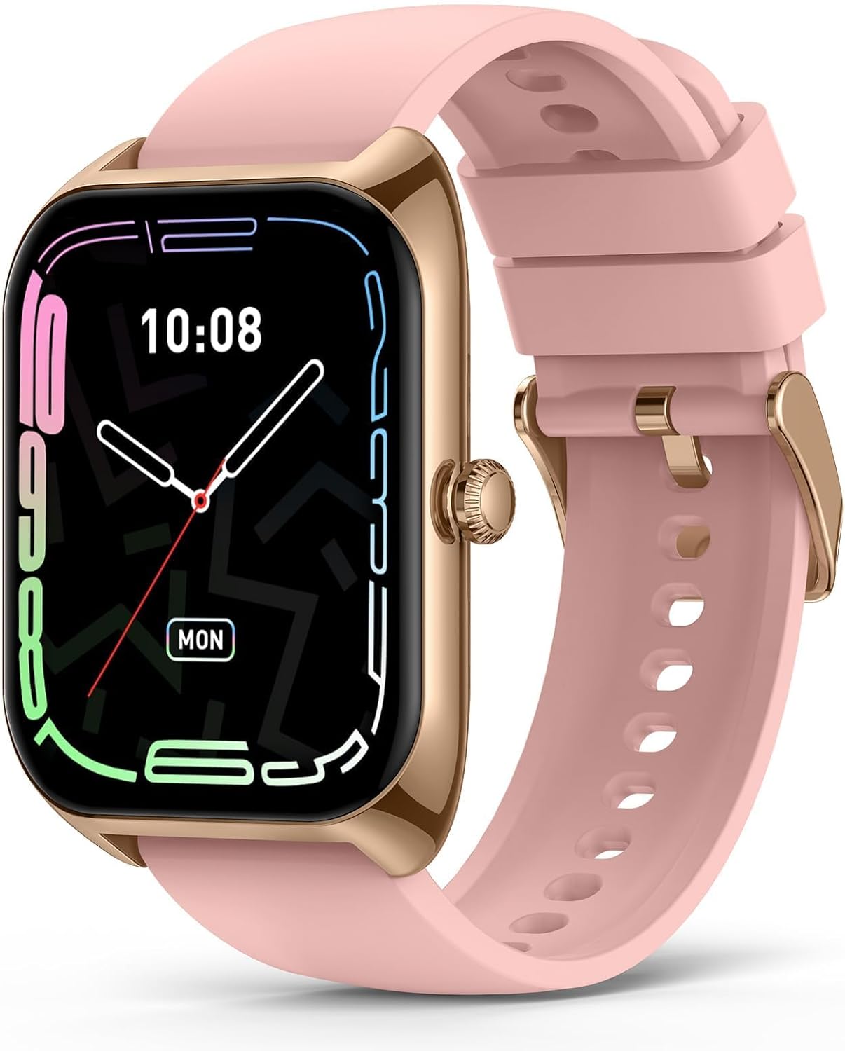 Smart Watch for Women Men (Answer/Make Call), 2.02″ Smartwatches with 110+ Sport Modes, Blood Pressure Blood Oxygen Heart Rate Sleep Monitor, IP68 Waterproof Fitness Watch (Pink) Smart Watch for Women Men (Answer/Make Call), 2.02″ Smartwatches with 110+ Sport Modes, Blood Pressure Blood Oxygen Heart Rate Sleep Monitor, IP68 Waterproof Fitness Watch (Pink)