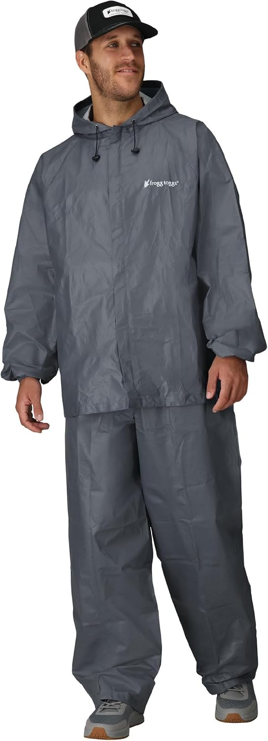 FROGG TOGGS Men’s Ultra-Lite2 2-Layer Waterproof Breathable Rain Suit FROGG TOGGS Men’s Ultra-Lite2 2-Layer Waterproof Breathable Rain Suit