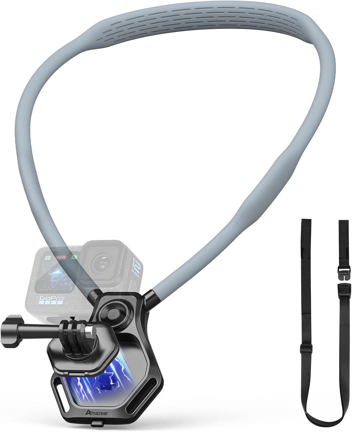 Magnetic Neck Holder for Action Camera Accessory Comfortable Hands-Free Chest Mount First-Personal POV VLOG, for GoPro Hero 13, for DJI OSMO Action5 Pro, Pocket 3, for Insta360 Ace, for AKASO Magnetic Neck Holder for Action Camera Accessory Comfortable Hands-Free Chest Mount First-Personal POV VLOG, for GoPro Hero 13, for DJI OSMO Action5 Pro, Pocket 3, for Insta360 Ace, for AKASO