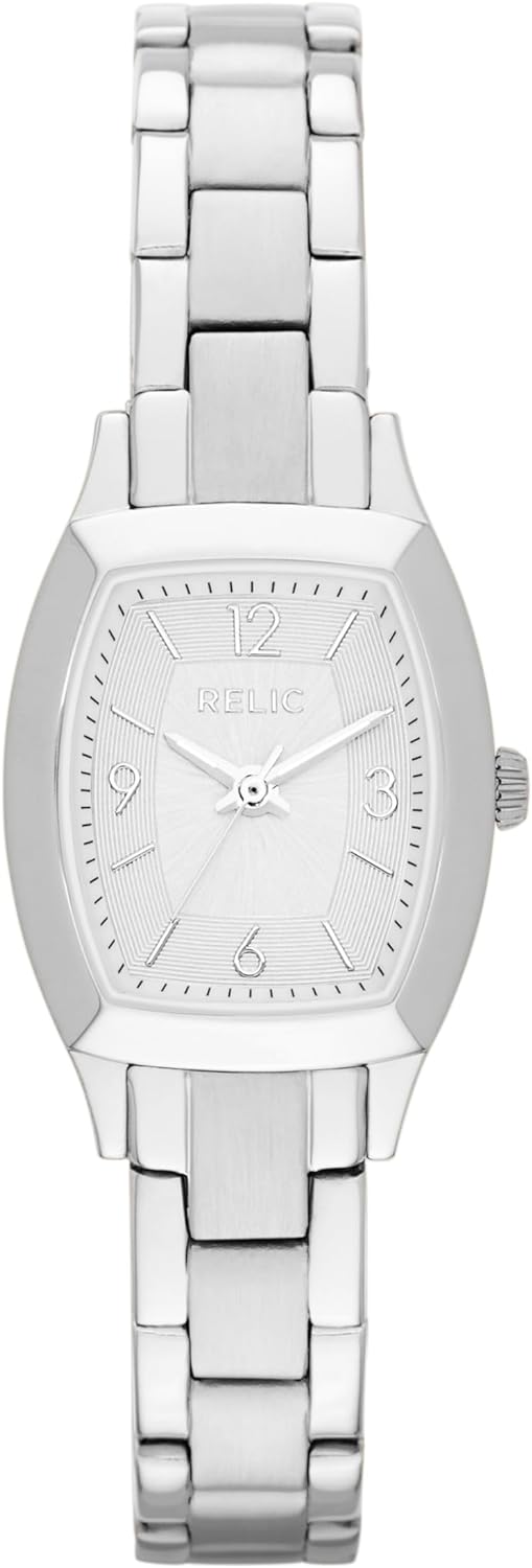 Relic by Fossil Women’s Everly Quartz Stainless Steel Dress Watch, Color: Silver-Tone (Model: ZR34270) Relic by Fossil Women’s Everly Quartz Stainless Steel Dress Watch, Color: Silver-Tone (Model: ZR34270)