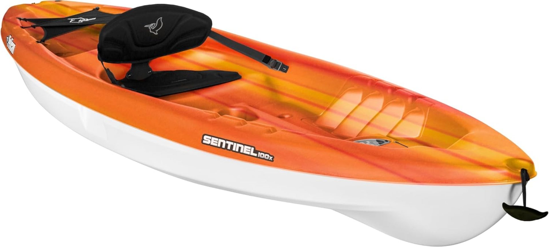 Pelican Sentinel 100X- Sit-on-top Kayak – Recreational One Person Kayak – 10 ft Pelican Sentinel 100X- Sit-on-top Kayak – Recreational One Person Kayak – 10 ft