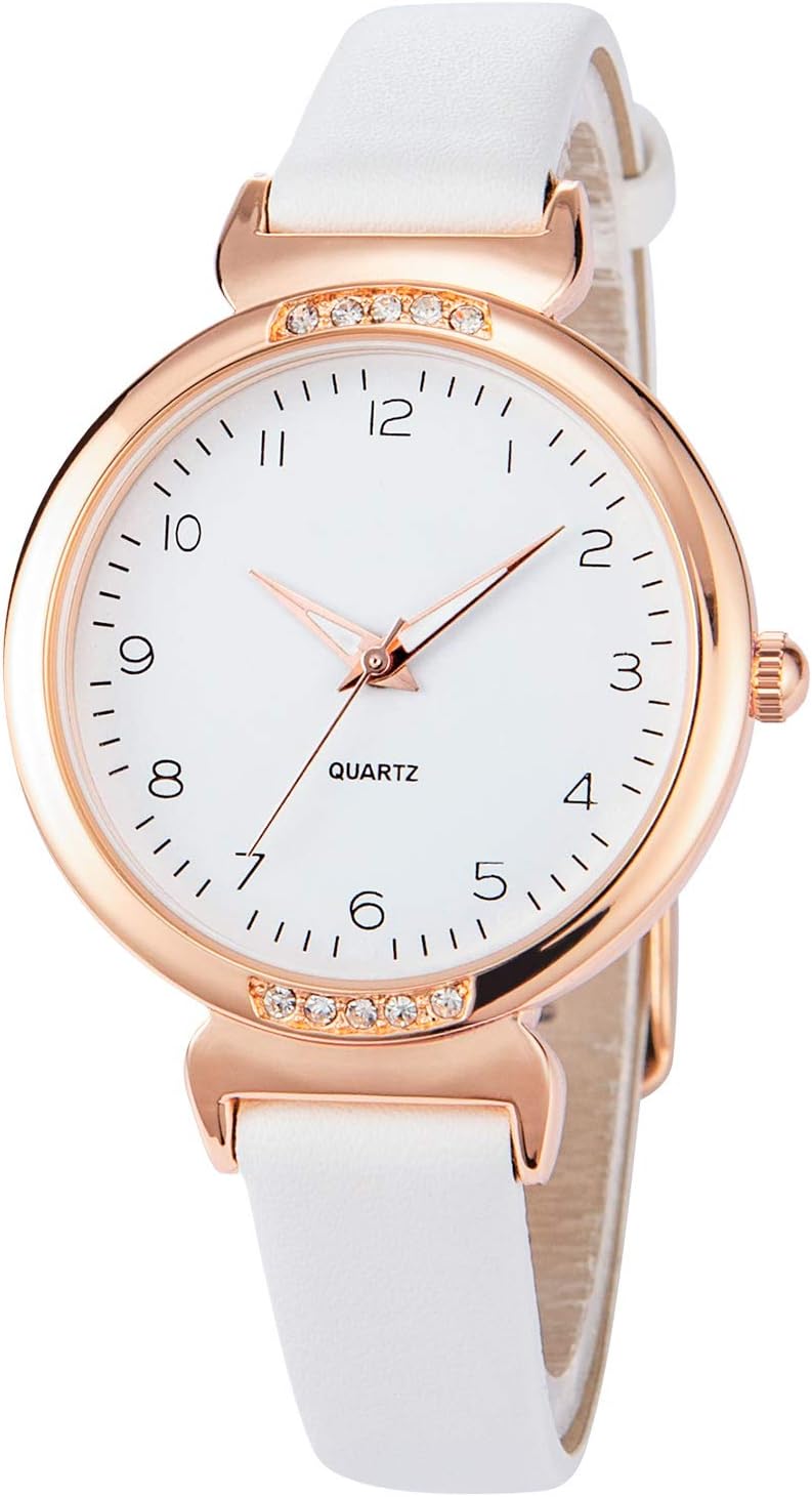 NUOVO Women Watch Silicone Watch for Ladies Sports Watch Casual Watch Crystal Accented Leather Strap Watch Analog Display Watch NUOVO Women Watch Silicone Watch for Ladies Sports Watch Casual Watch Crystal Accented Leather Strap Watch Analog Display Watch