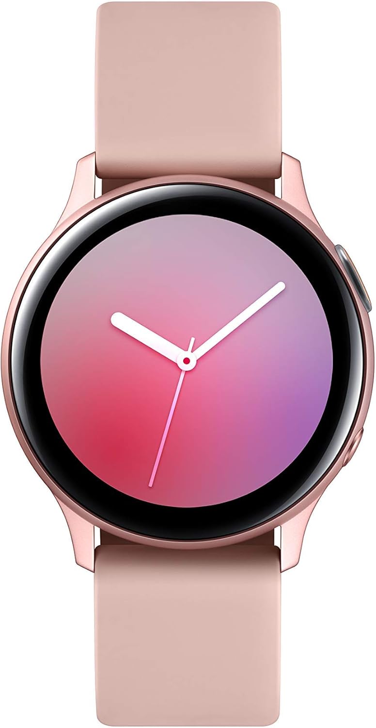 Samsung Galaxy Watch Active2 – IP68 Water Resistant, Aluminum Bezel, GPS, Heart Rate, Fitness Bluetooth Smartwatch – International Version (R830-40mm, Pink Gold) (Renewed) Samsung Galaxy Watch Active2 – IP68 Water Resistant, Aluminum Bezel, GPS, Heart Rate, Fitness Bluetooth Smartwatch – International Version (R830-40mm, Pink Gold) (Renewed)