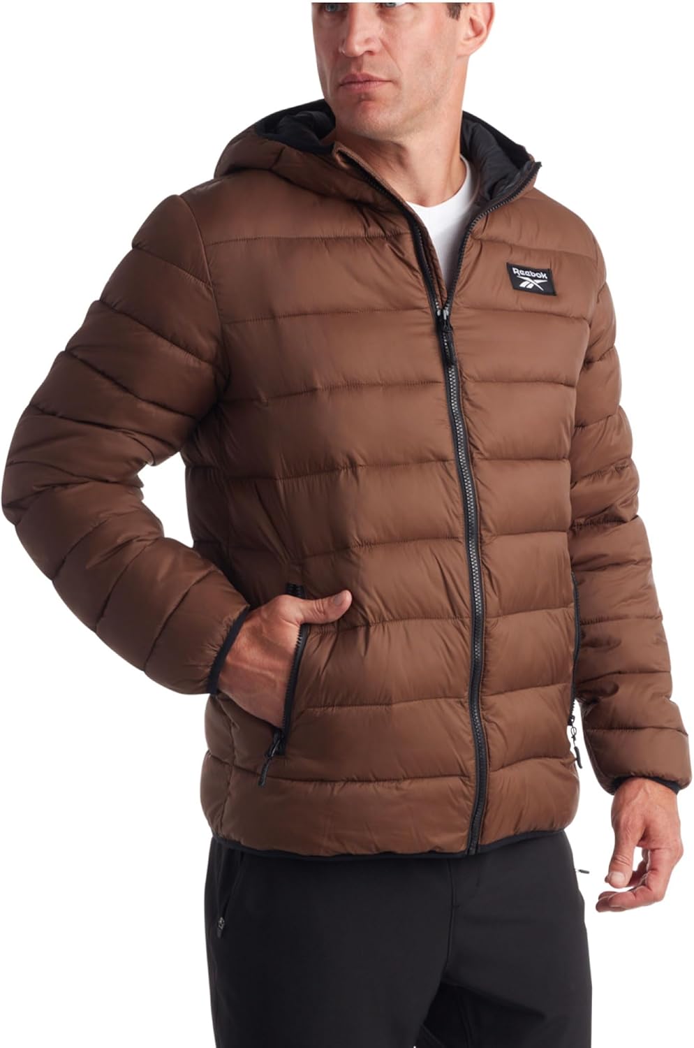 Reebok Men’s Jacket – Lightweight Hooded Quilted Puffer Coat – Warm Insulated Winter Jacket for Men (S-4X) Reebok Men’s Jacket – Lightweight Hooded Quilted Puffer Coat – Warm Insulated Winter Jacket for Men (S-4X)