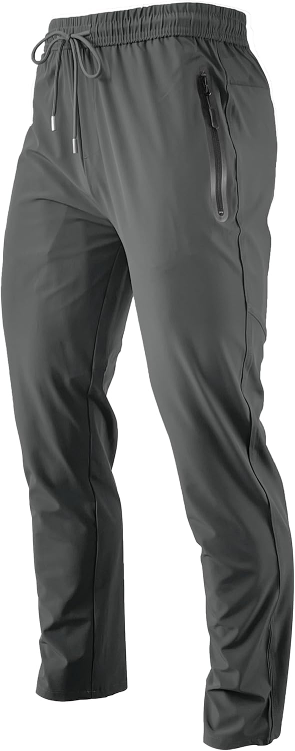 Men’s Lightweight Quick Dry Hiking Running Pants Outdoor Sports Breathable Zipper Pockets Athletic Work Pants Men’s Lightweight Quick Dry Hiking Running Pants Outdoor Sports Breathable Zipper Pockets Athletic Work Pants