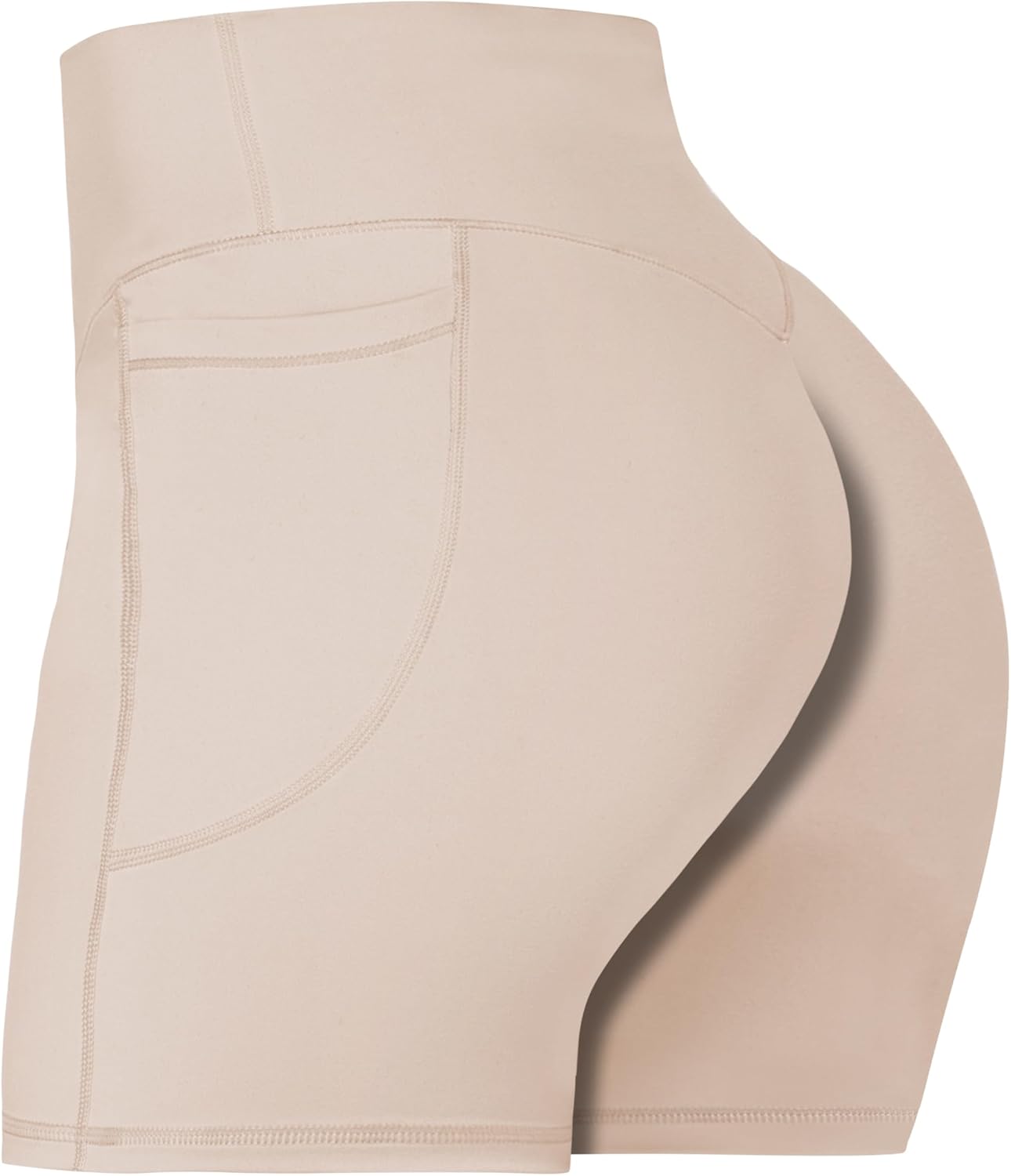 Sunzel No Front Seam Biker Shorts for Women with Pockets, Yoga Workout Gym Bike Shorts with Tummy Control Sunzel No Front Seam Biker Shorts for Women with Pockets, Yoga Workout Gym Bike Shorts with Tummy Control