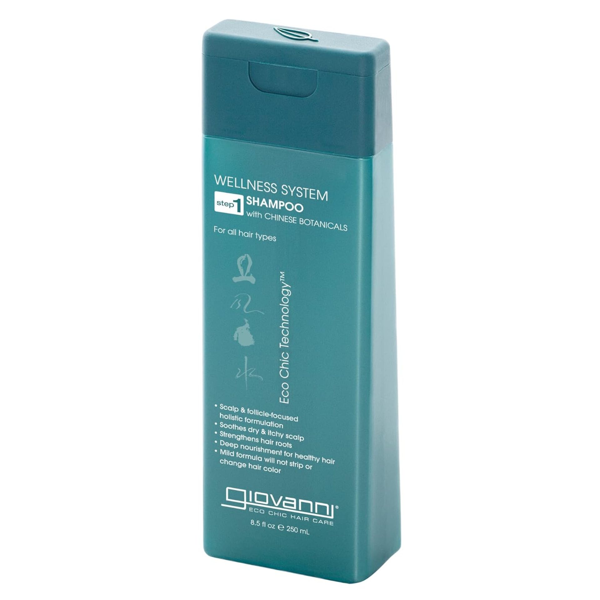 GIOVANNI Wellness System Shampoo, 8.5 oz. Chinese Botanicals & Ginseng Soothes Dry & Itchy Scalp, No Parabens, Color Safe, Lauryl & Laureth Sulfate Free GIOVANNI Wellness System Shampoo, 8.5 oz. Chinese Botanicals & Ginseng Soothes Dry & Itchy Scalp, No Parabens, Color Safe, Lauryl & Laureth Sulfate Free