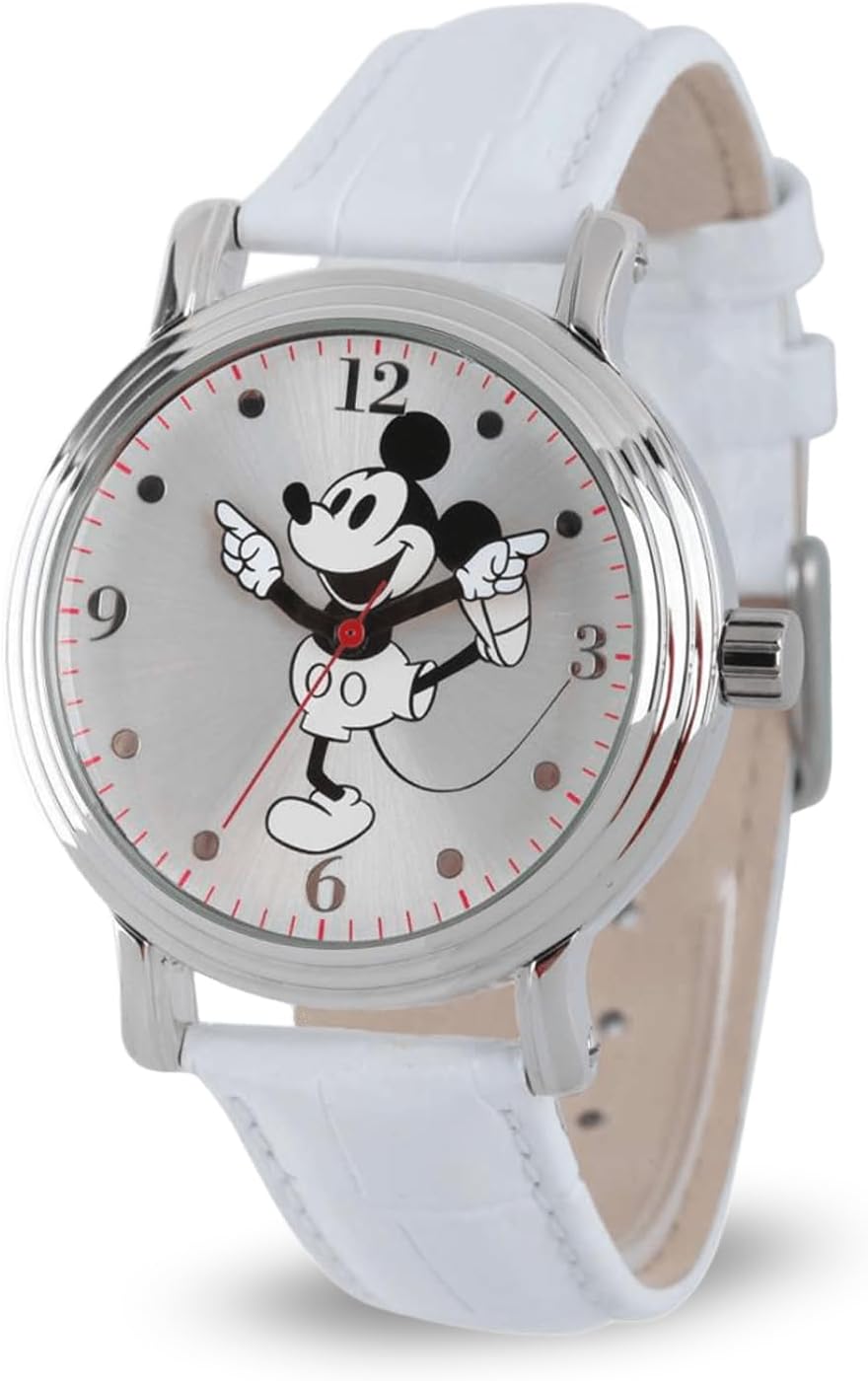 Disney Mickey Mouse Adult Vintage Articulating Hands Analog Quartz Watch Disney Mickey Mouse Adult Vintage Articulating Hands Analog Quartz Watch