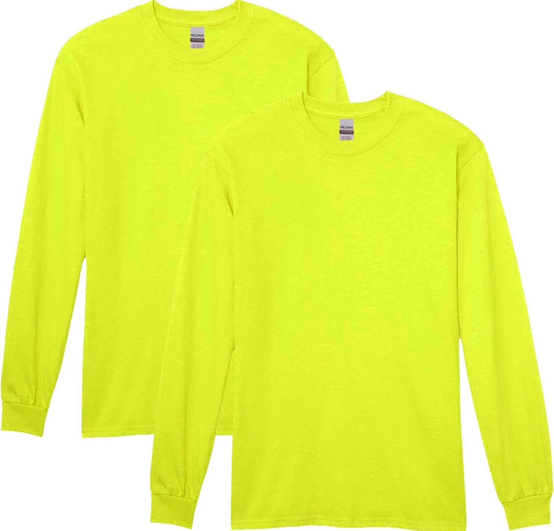 Gildan Adult Heavy Cotton Long Sleeve T-Shirt, Style G5400, 2-Pack Gildan Adult Heavy Cotton Long Sleeve T-Shirt, Style G5400, 2-Pack