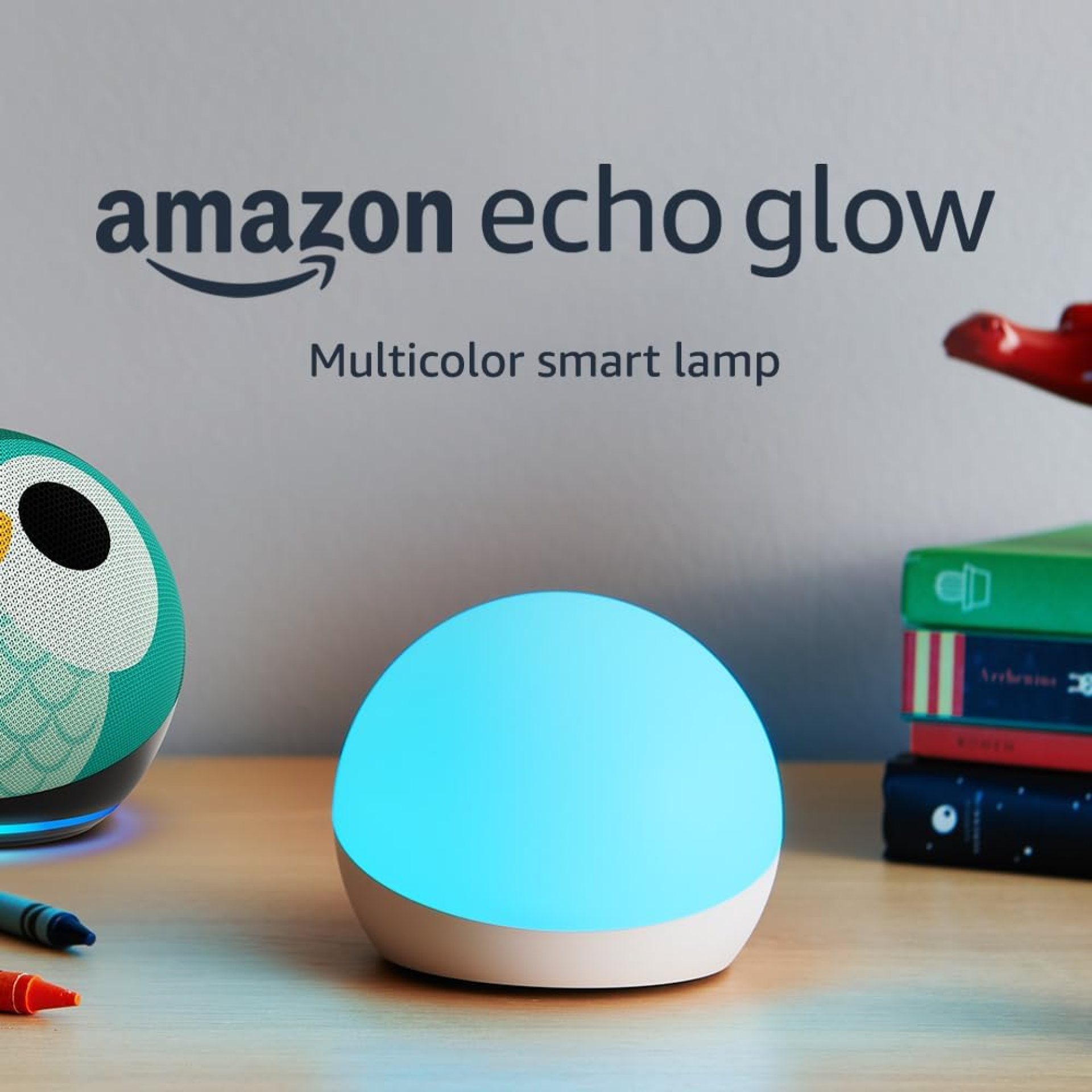 Echo Glow – Multicolor smart lamp, Works with Alexa Echo Glow – Multicolor smart lamp, Works with Alexa