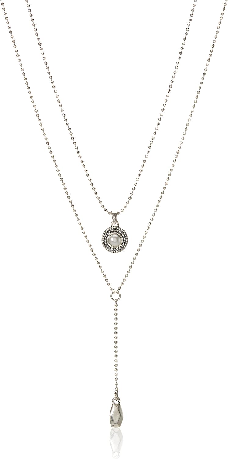 Lucky Brand Womens Pearl Delicate Necklace Lucky Brand Womens Pearl Delicate Necklace