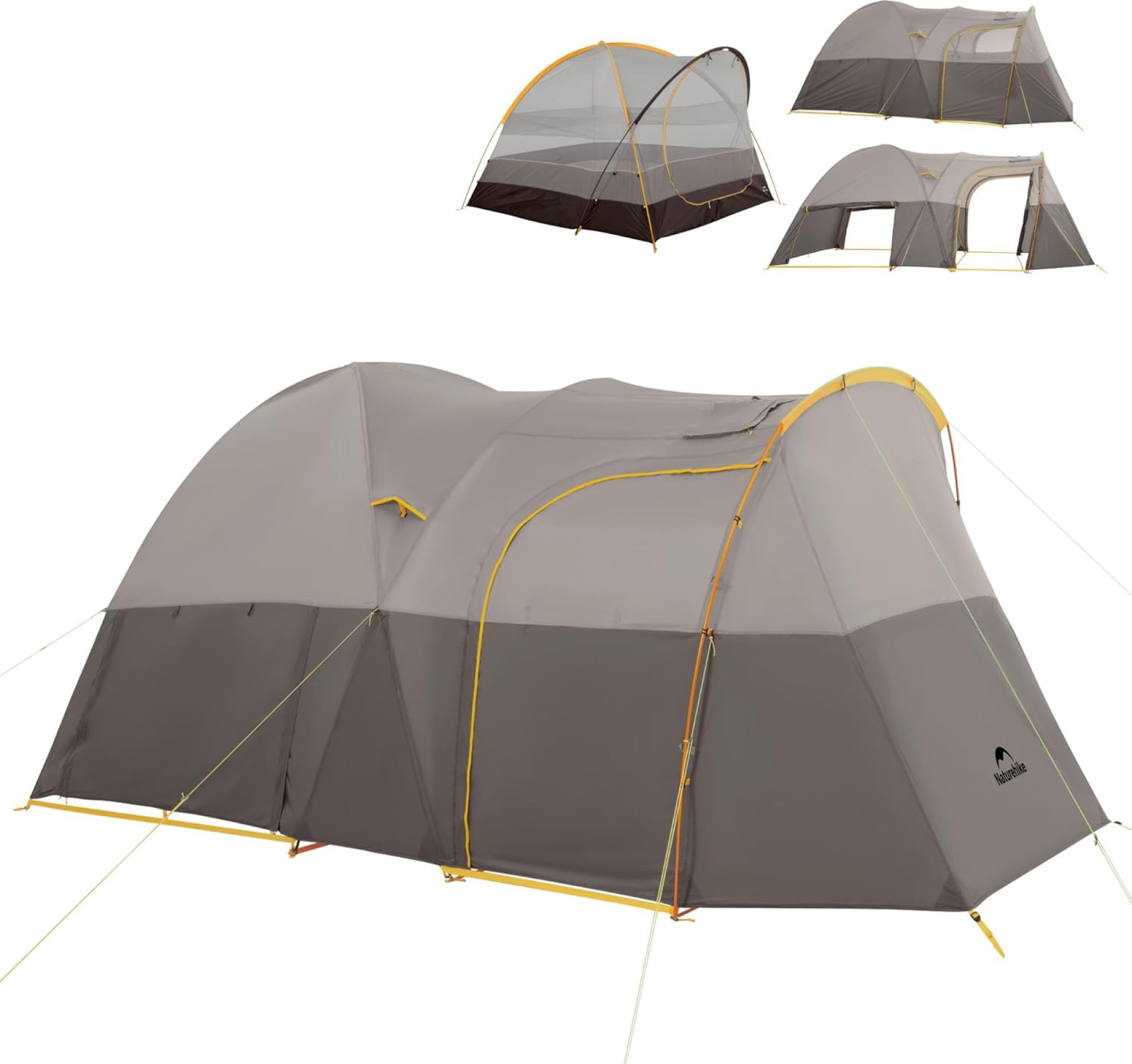 Naturehike KOTA 6 Person Tent, Hot Tent with Stove Jack,UPF50+ Waterproof 4 Season Tent, 6 Person Camping Tent, Windproof Cold Weather Winter Tent Naturehike KOTA 6 Person Tent, Hot Tent with Stove Jack,UPF50+ Waterproof 4 Season Tent, 6 Person Camping Tent, Windproof Cold Weather Winter Tent