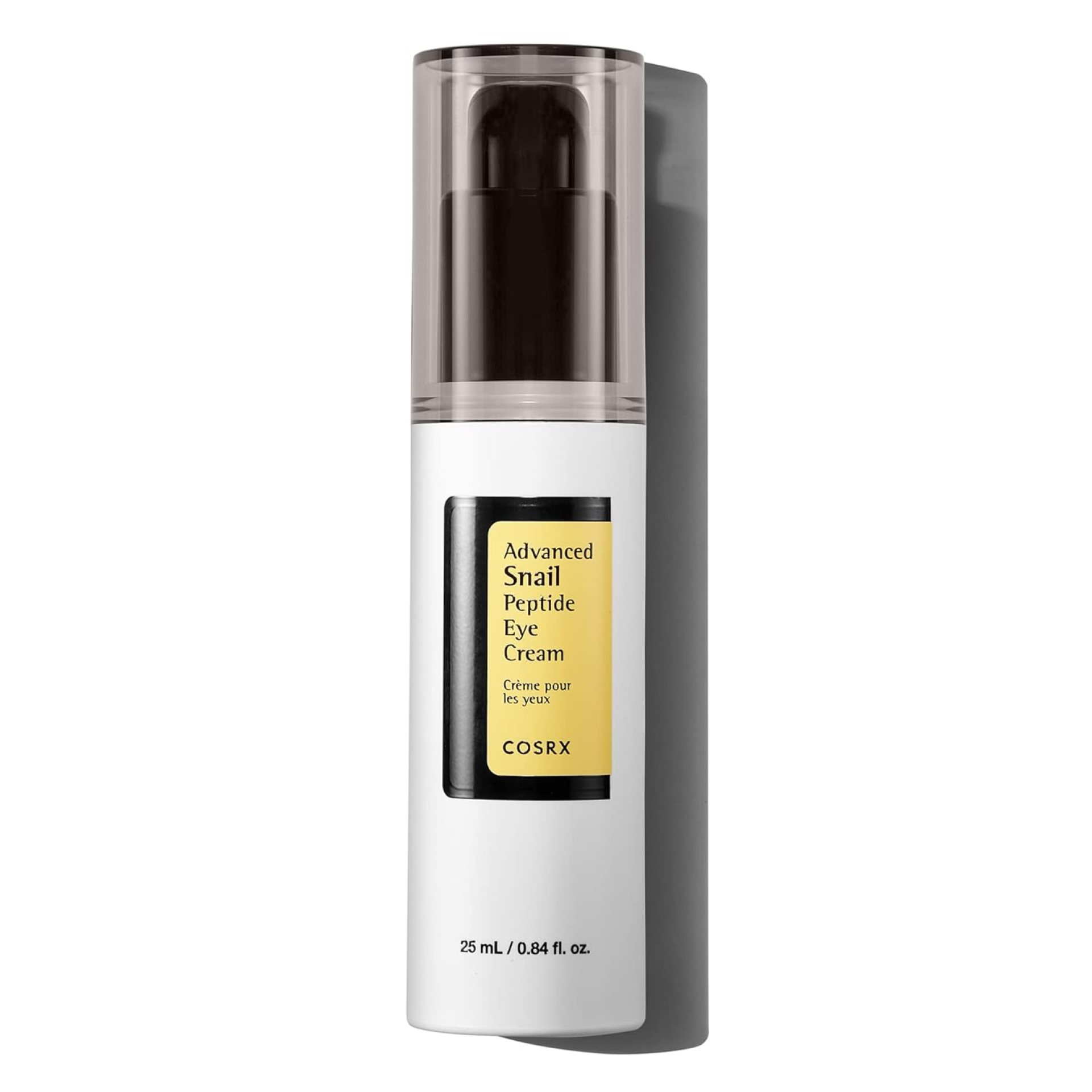 COSRX Snail Mucin Peptide Under Eye Cream, 0.84 fl oz, 73.7% Snail Mucin and Niacinamide, Eye Care, Eye Cream Anti Aging, Dark Circles, Korean Skin Care COSRX Snail Mucin Peptide Under Eye Cream, 0.84 fl oz, 73.7% Snail Mucin and Niacinamide, Eye Care, Eye Cream Anti Aging, Dark Circles, Korean Skin Care