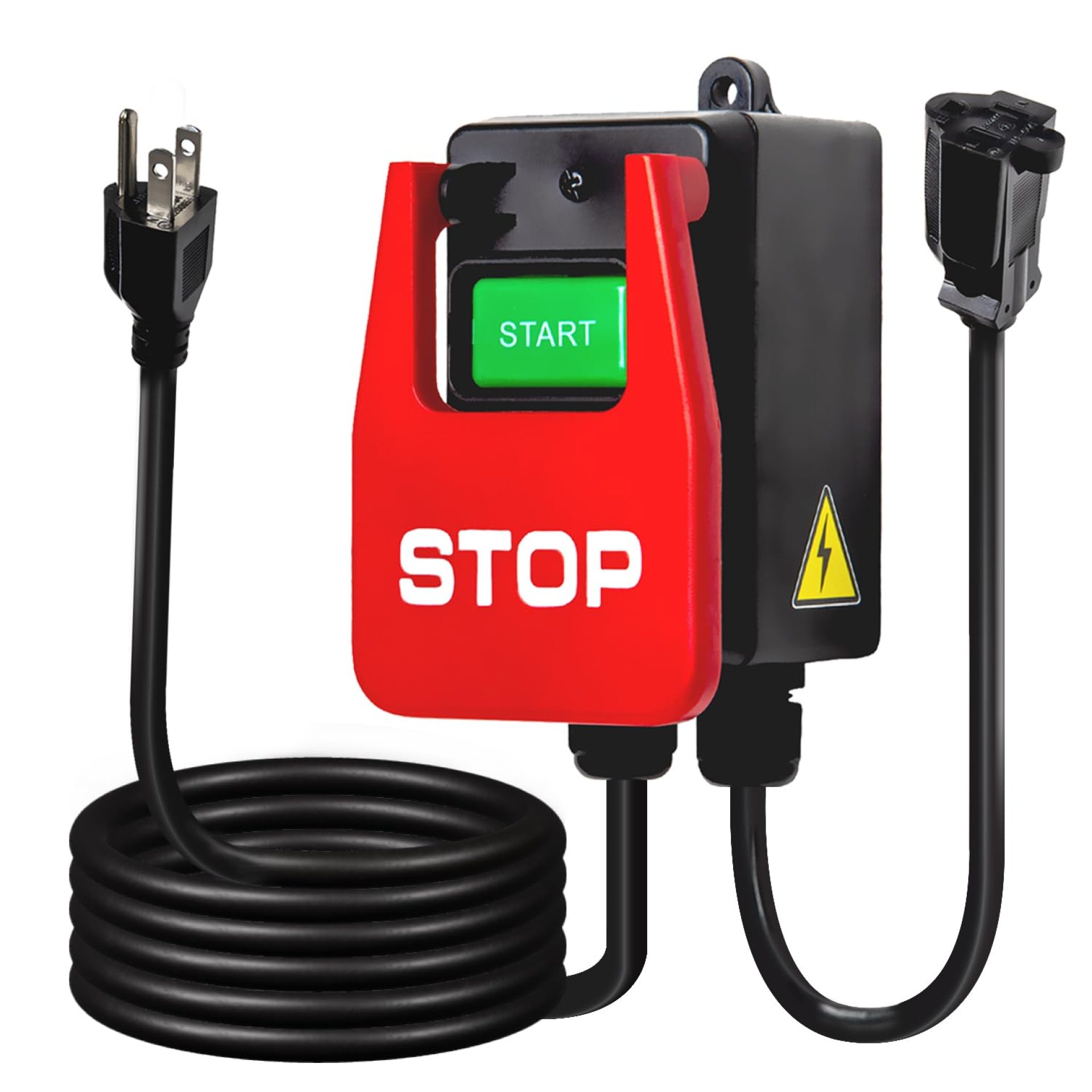 POWERTEC 120V Paddle Switch, 2HP at 120 Voltage w/5.5 Ft Power Cord, UL Approved, Large Knee Paddle for Power Tools Fast Power Off.Fits Table Saw, Router Table, Drill Press, Bench Saw,Band Saw (71754) POWERTEC 120V Paddle Switch, 2HP at 120 Voltage w/5.5 Ft Power Cord, UL Approved, Large Knee Paddle for Power Tools Fast Power Off.Fits Table Saw, Router Table, Drill Press, Bench Saw,Band Saw (71754)